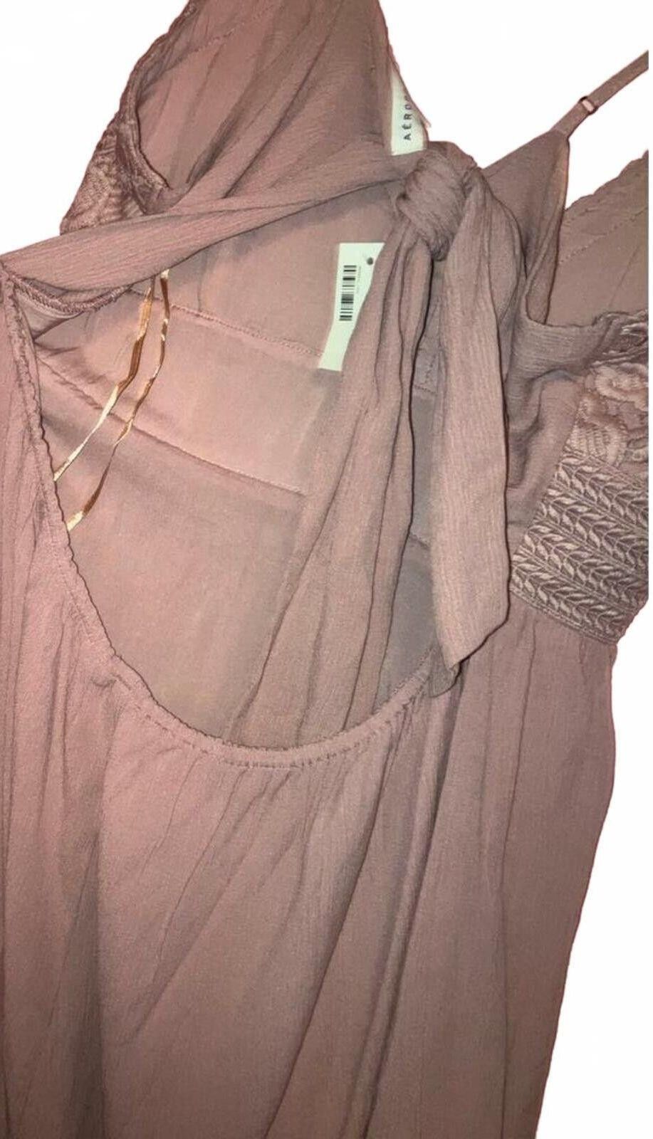 Aeropostale Aeropostale Brown Crochet Bust High Low Romper Boho NWT Size 40" / US 18 - 3 Thumbnail
