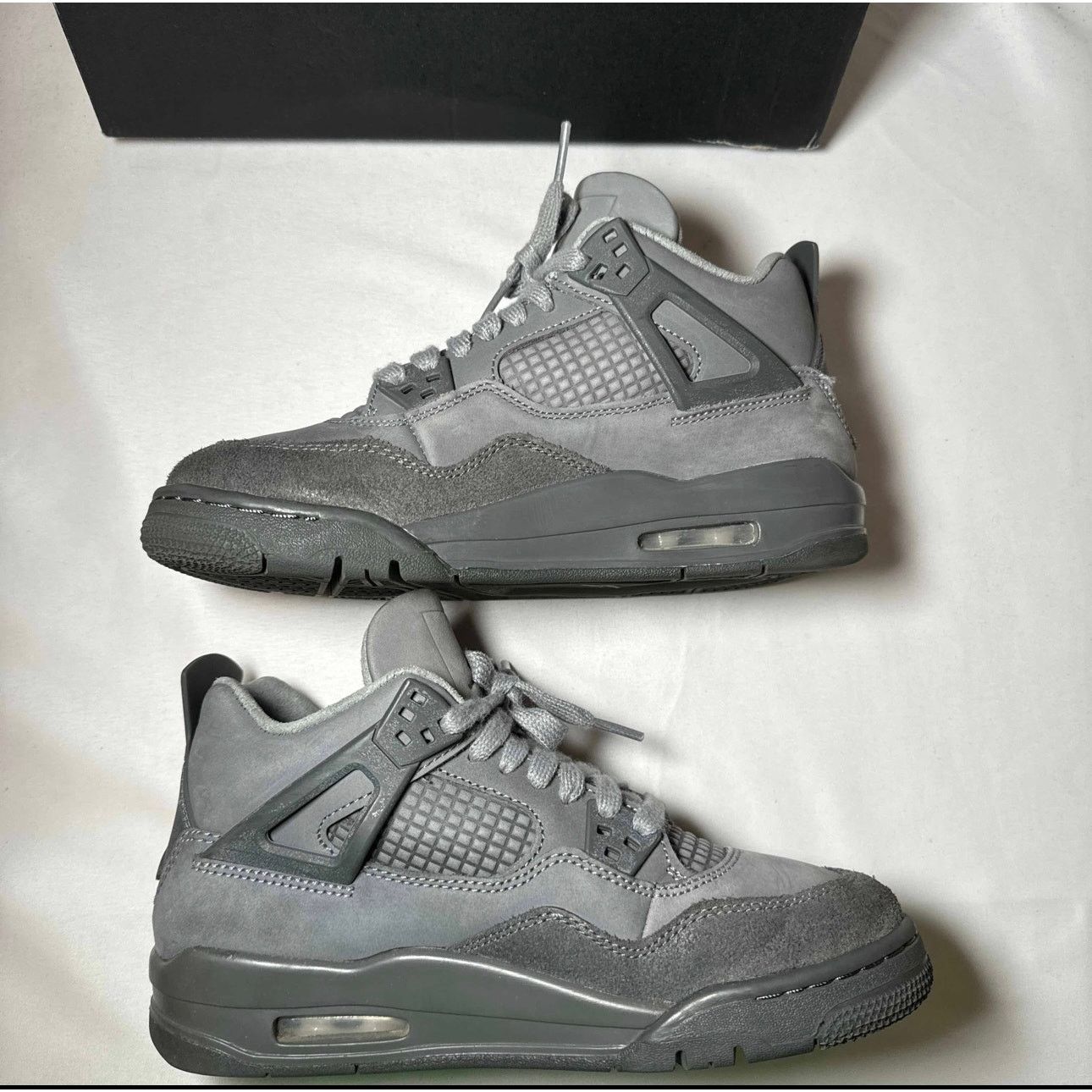Jordan Brand × Nike Size 5 Nike Air Jordan 4 Retro SE GS Wet Cement Men's Shoes Size US 5 / EU 37 - 3 Thumbnail