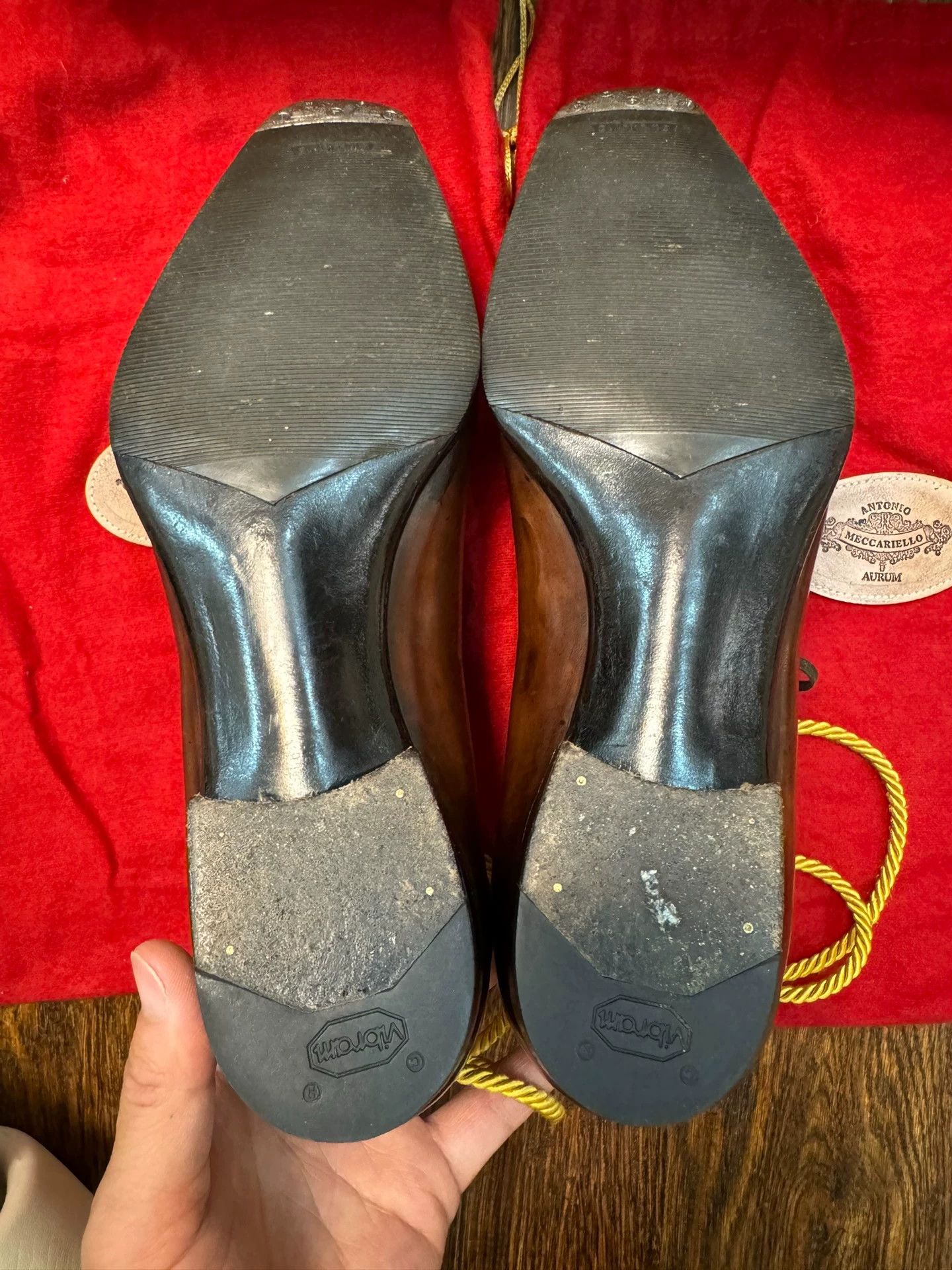 Other Aurum annonay calf caffe tostato UK6.5 Chisel M Size US 7 / EU 40 - 8 Thumbnail