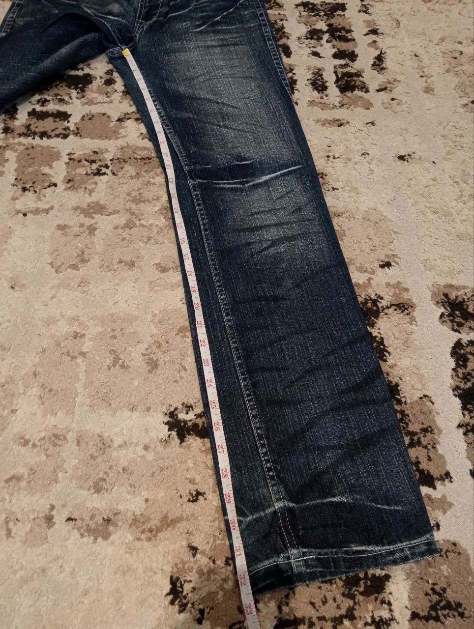 Japanese Brand JAPANESE ZEROSAIL DISTRESSED LOOK BLUE JEANS Size US 32 / EU 48 - 16 Thumbnail
