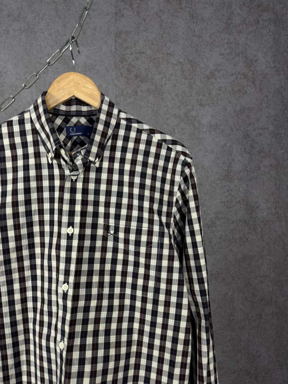 Fred Perry Fred Perry casual designer logo shirt Size US M / EU 48-50 / 2 - 2 Thumbnail