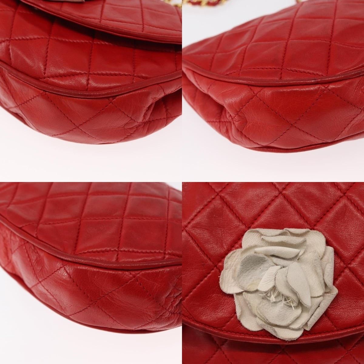Chanel Chanel Matelasse Camellia Chain Shoulder Bag Size ONE SIZE - 6 Thumbnail