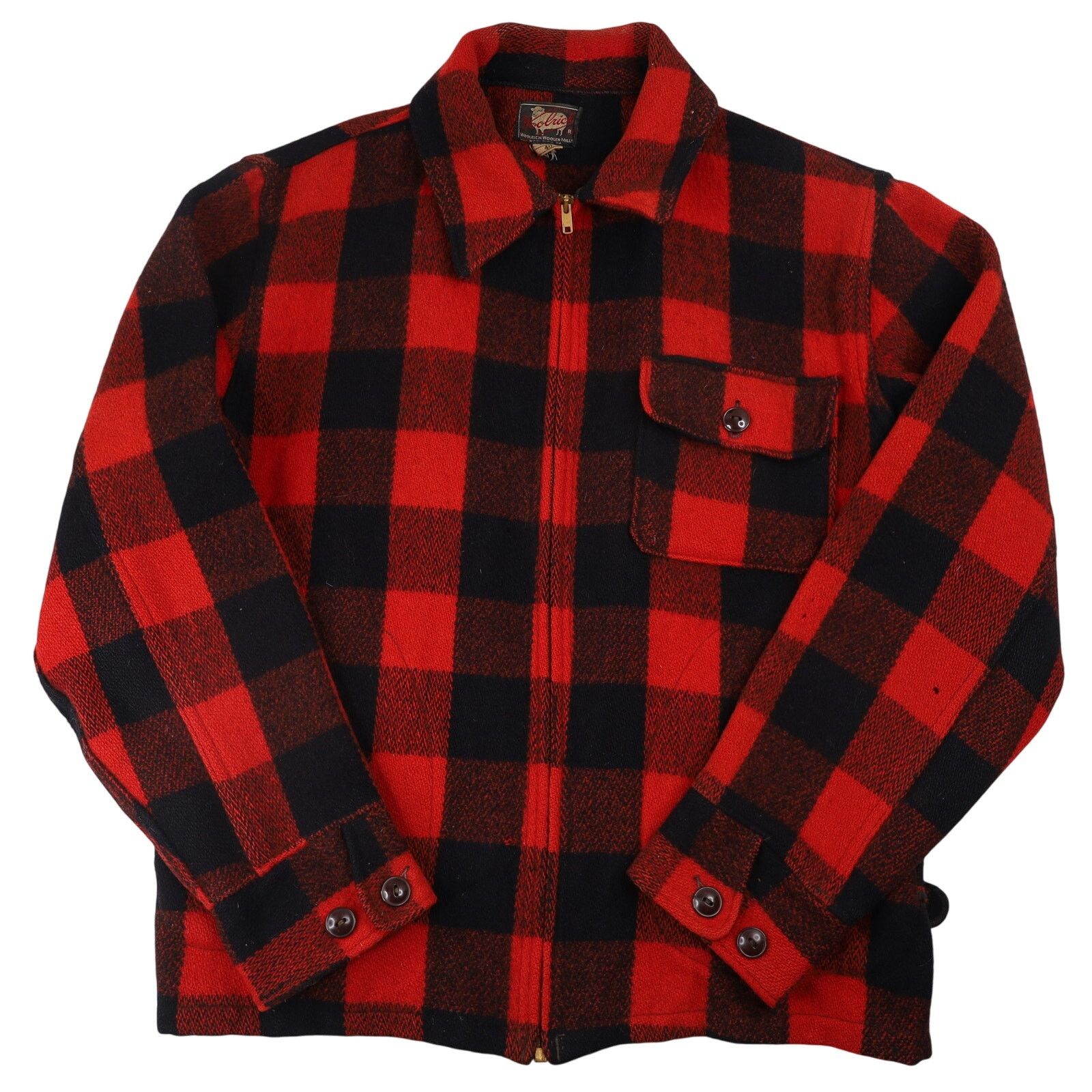 Vintage × Woolrich Woolen Mills True Vintage 40s/50s Woolrich Wool Shirt Jac Size US M / EU 48-50 / 2 - 1 Thumbnail