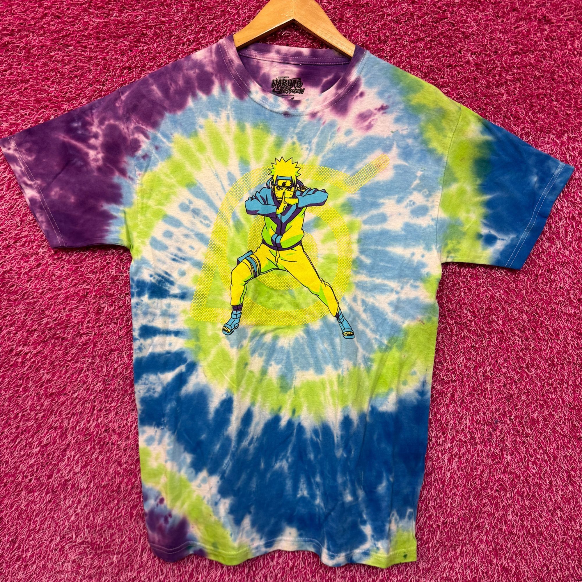 Ripple Junction Naruto Shadow Clone Jutsu Naruto Shippuden Anime Tie Dye M Size US M / EU 48-50 / 2 - 1 Thumbnail