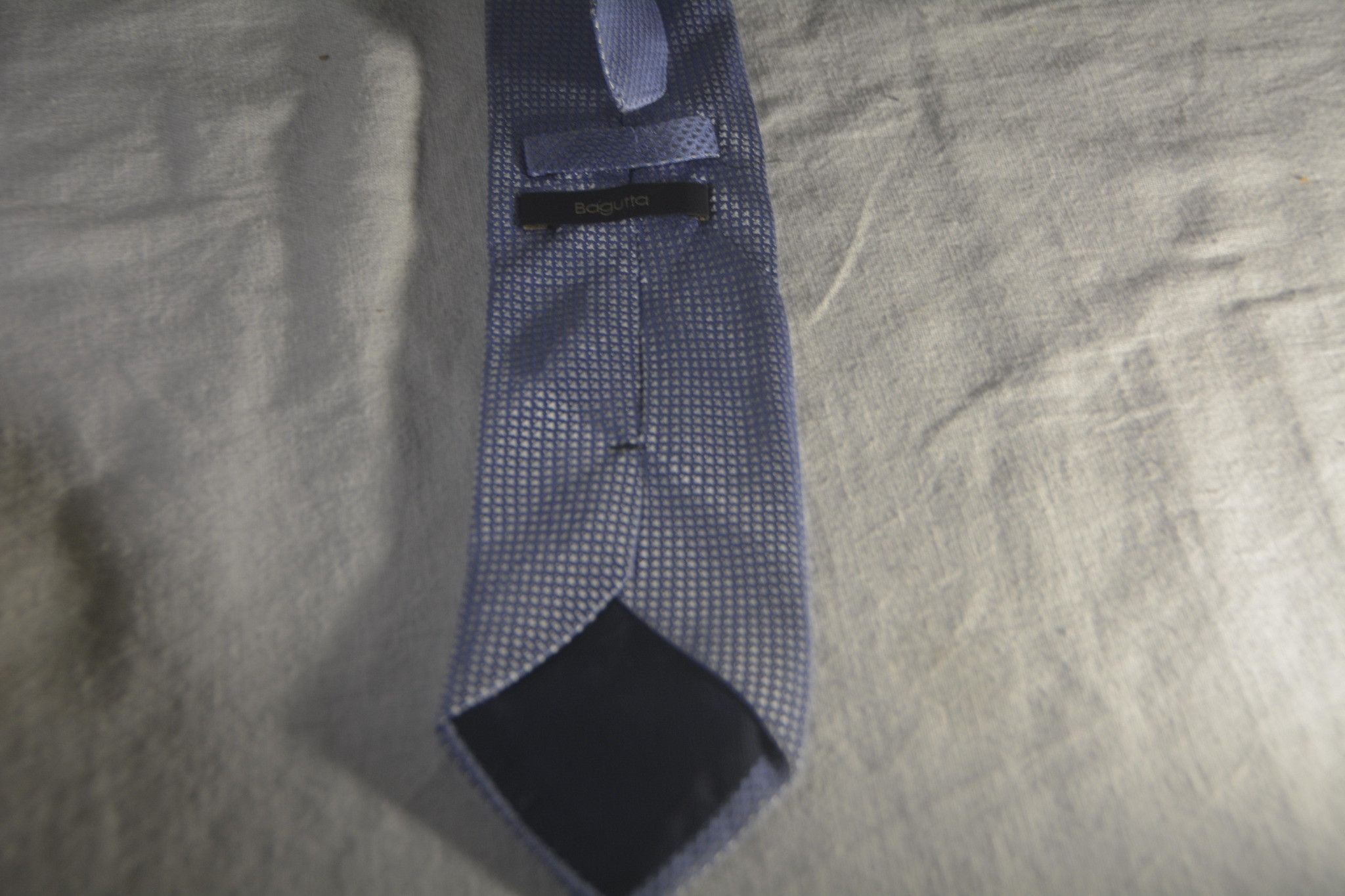 Other Bagutta Light Blue Micro-Pattern Silk Necktie Size ONE SIZE - 2 Thumbnail