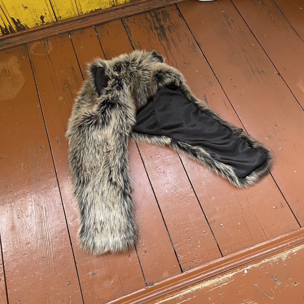 Vintage Vintage 90s Alt Ushanka Fuzzy Trapper Fur Winter Hat Size ONE SIZE - 4 Thumbnail