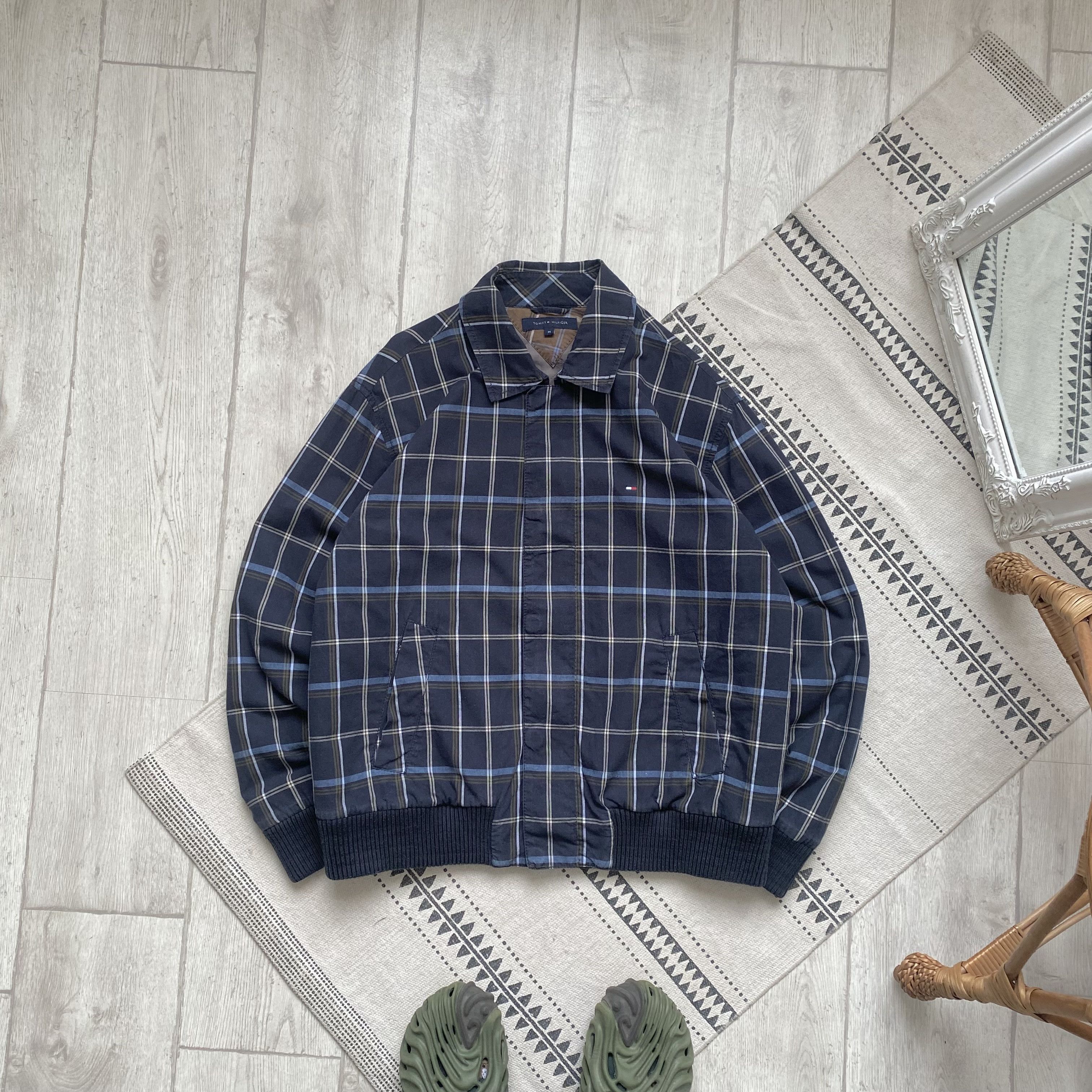 Tommy Hilfiger Vintage Flannel Tommy Hilfiger Bomber jacket Y2K Size US L / EU 52-54 / 3 - 1 Thumbnail