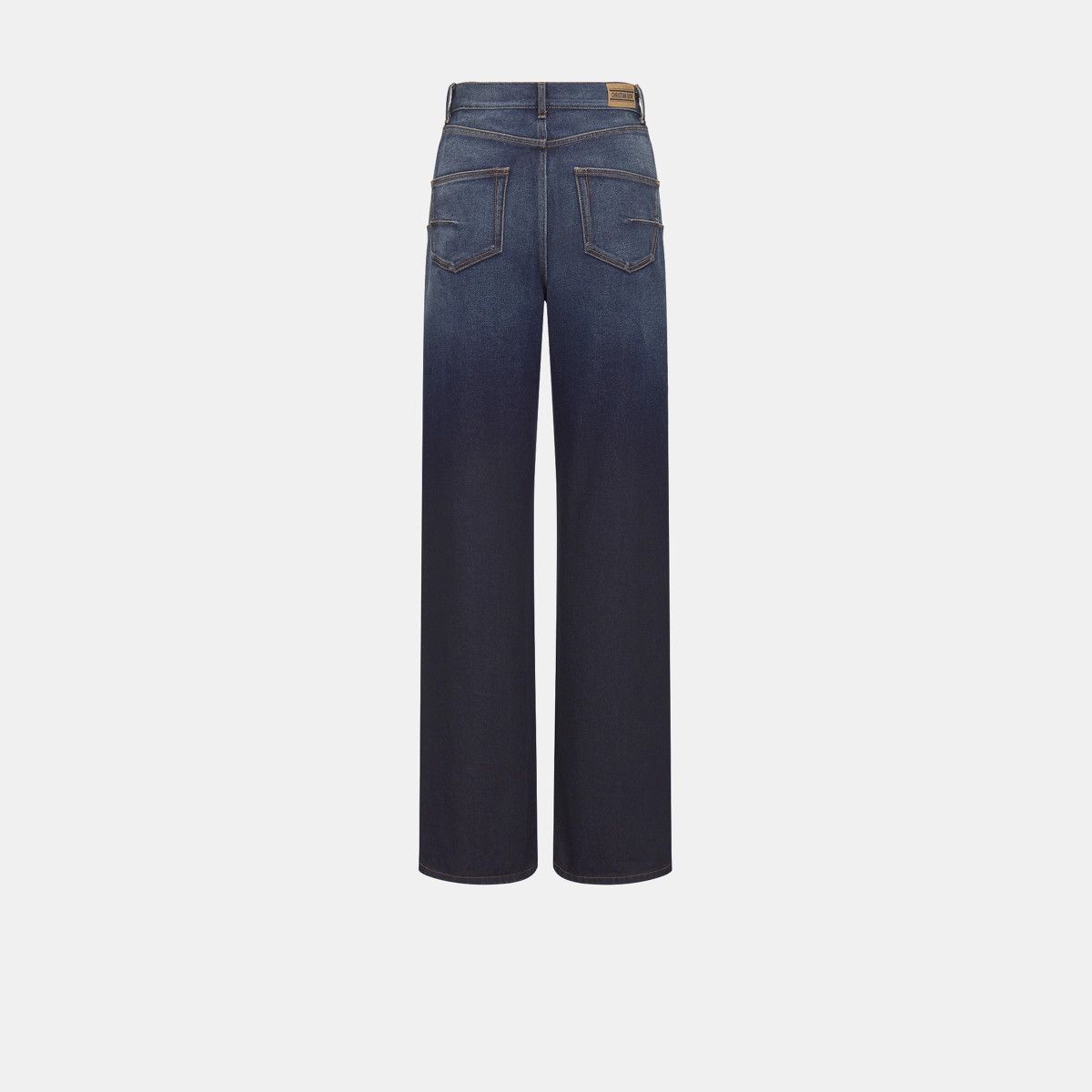 Dior o1bcso1str0225 Flared Pants in Gradient Blue Size 28" / US 6 / IT 42 - 2 Thumbnail