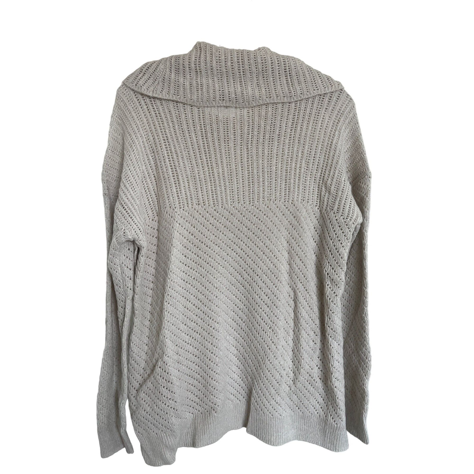 Lucky Brand Lucky Brand Alyssa Cowl Neck Sweater With Side Buttons Size S / US 4 / IT 40 - 7 Thumbnail