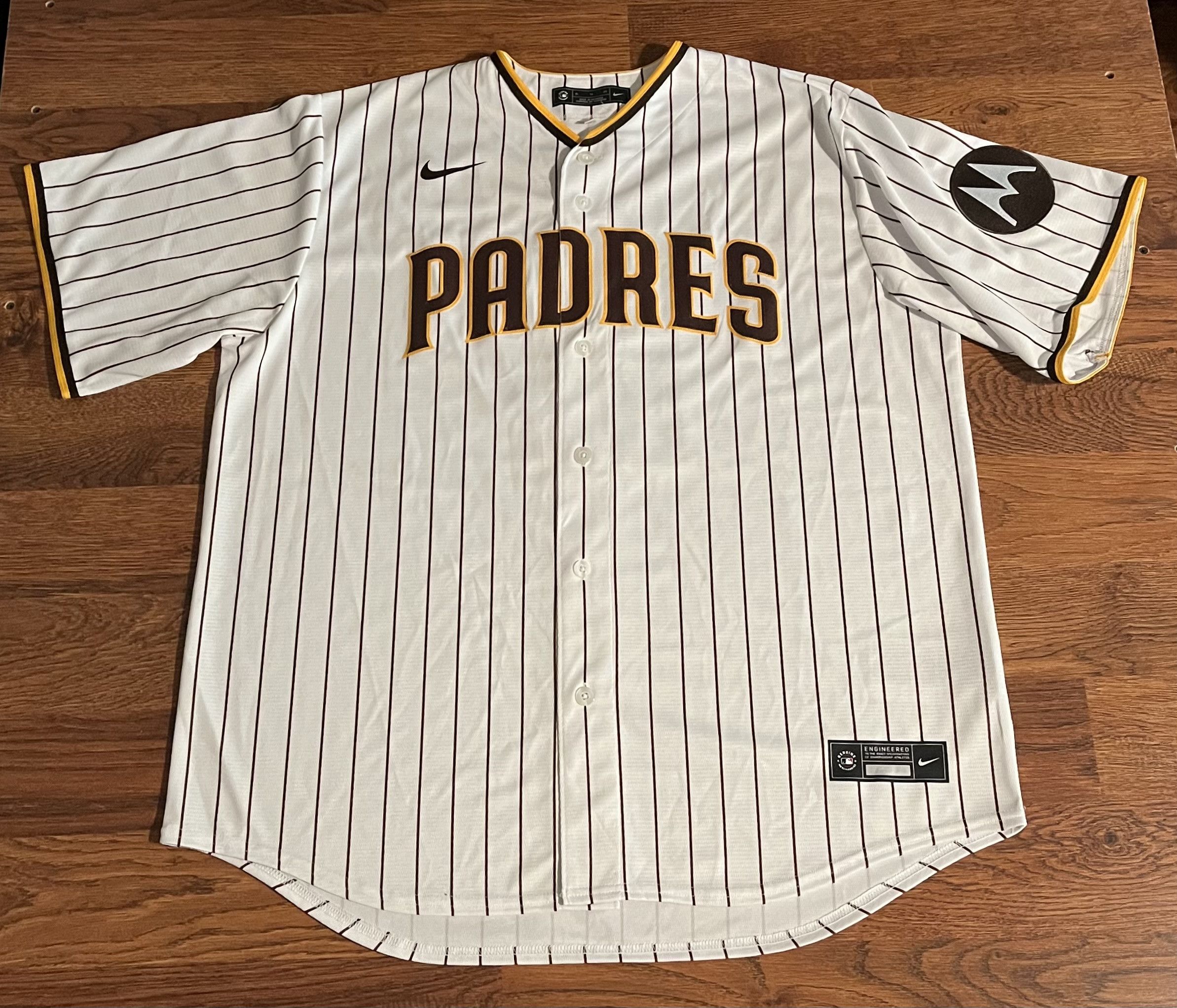 Nike Nike San Diego Padres Vandenberg MLB Baseball Jersey Size US XL / EU 56 / 4 - 1 Thumbnail