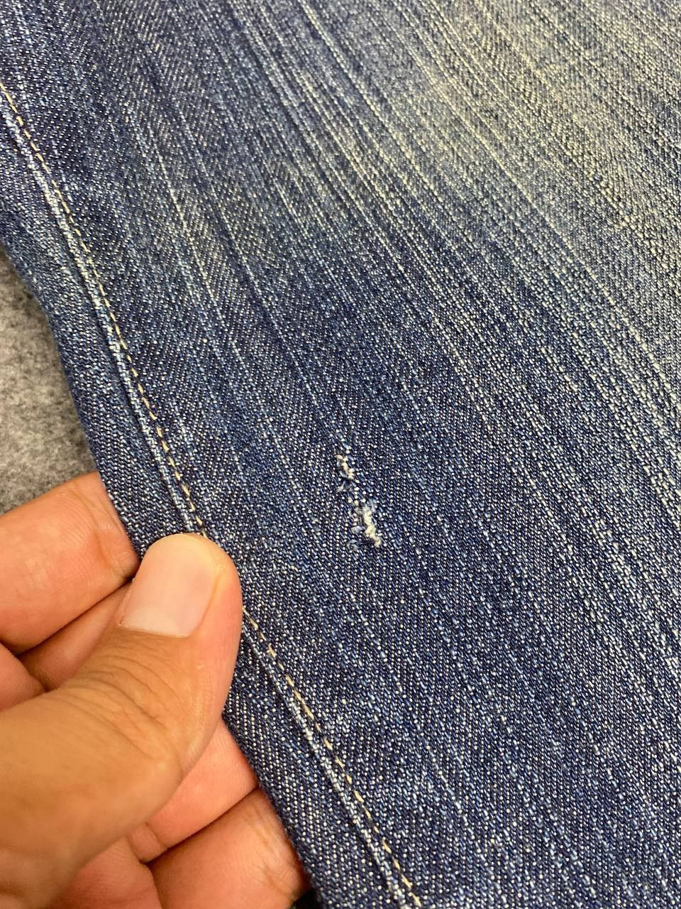 Japanese Brand cattle hour by bobson bootcut distressed denim Size 28" / US 6 / IT 42 - 8 Thumbnail