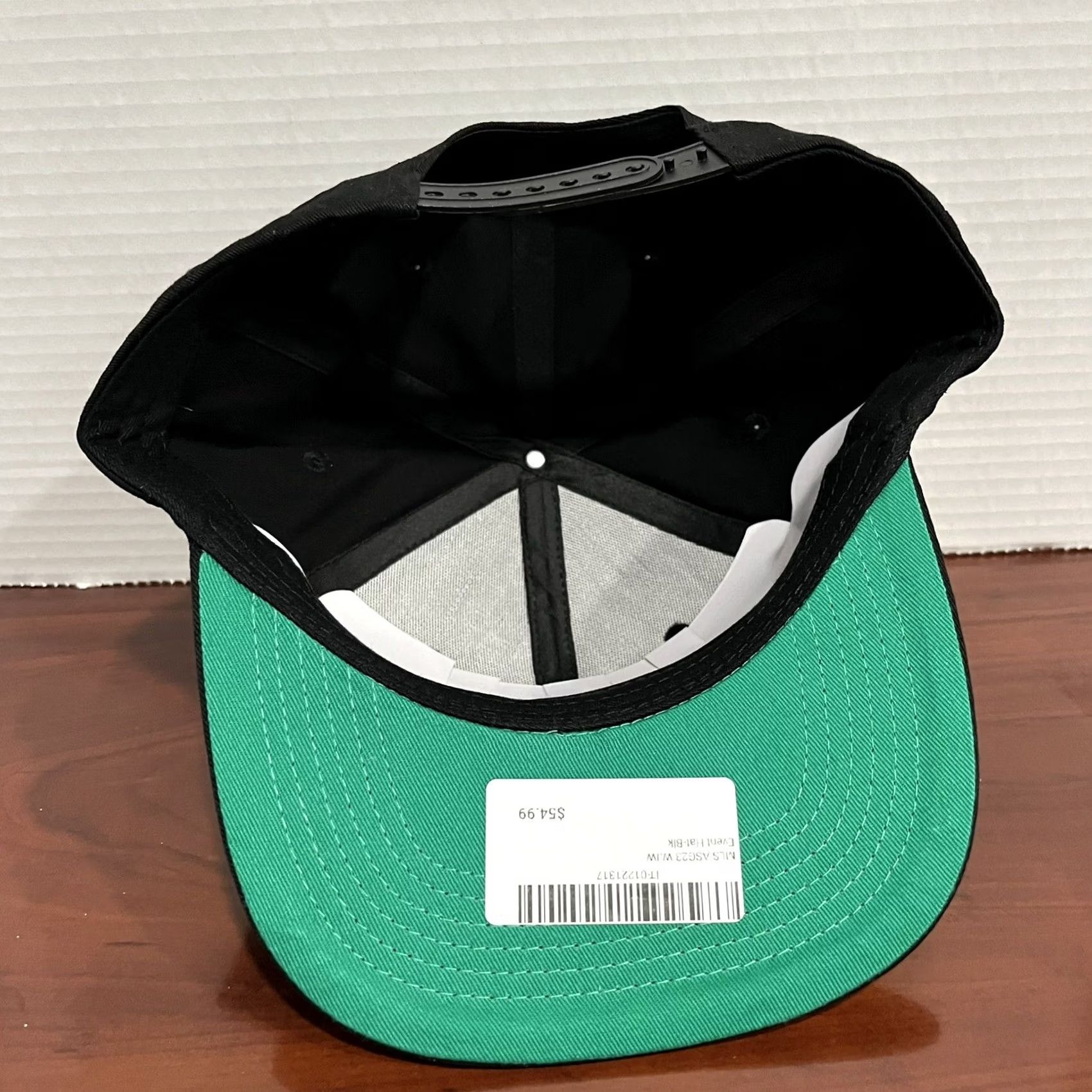 Vintage MLS Hat Cap All Star Game 2023 Soccer Snap Back Event Exclusive Black Green Brim Mens Size ONE SIZE - 7 Thumbnail