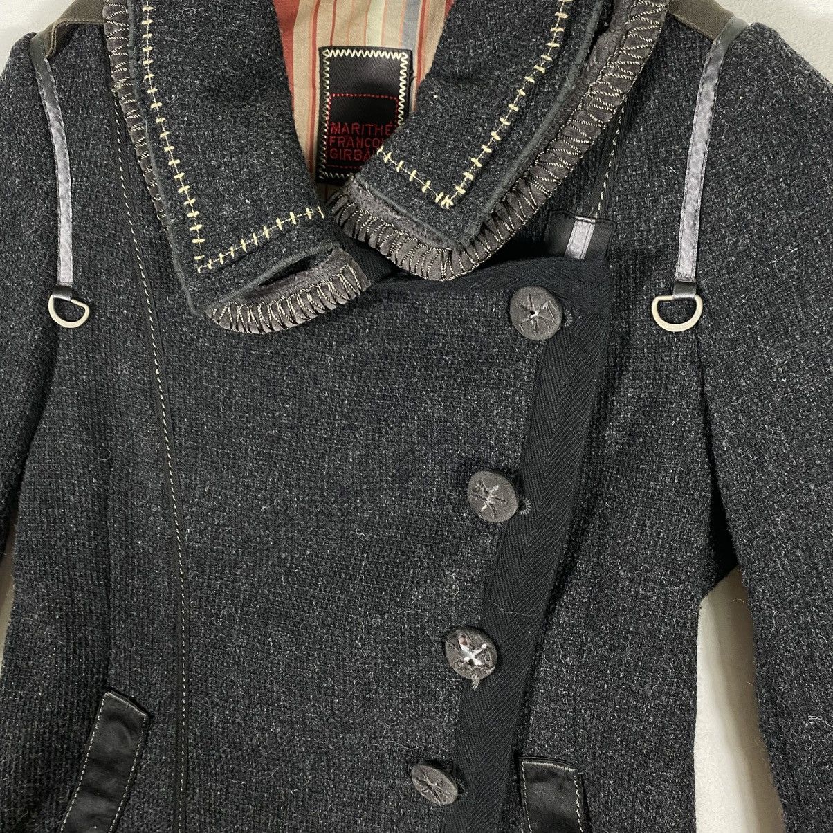 Marithe + Francois Girbaud × Vintage Vintage Marithe Francois Girbaud Wool Long Jacket S Size Size S / US 4 / IT 40 - 9 Thumbnail