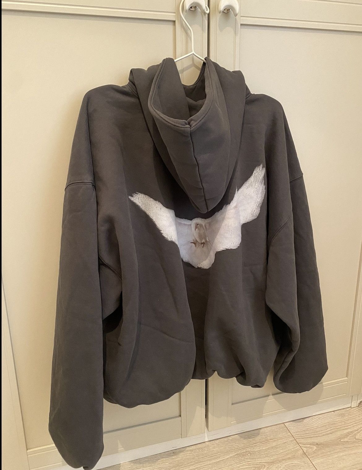 image of Yeezy Gap Dove Hoodie in Black, Men's (Size XS)