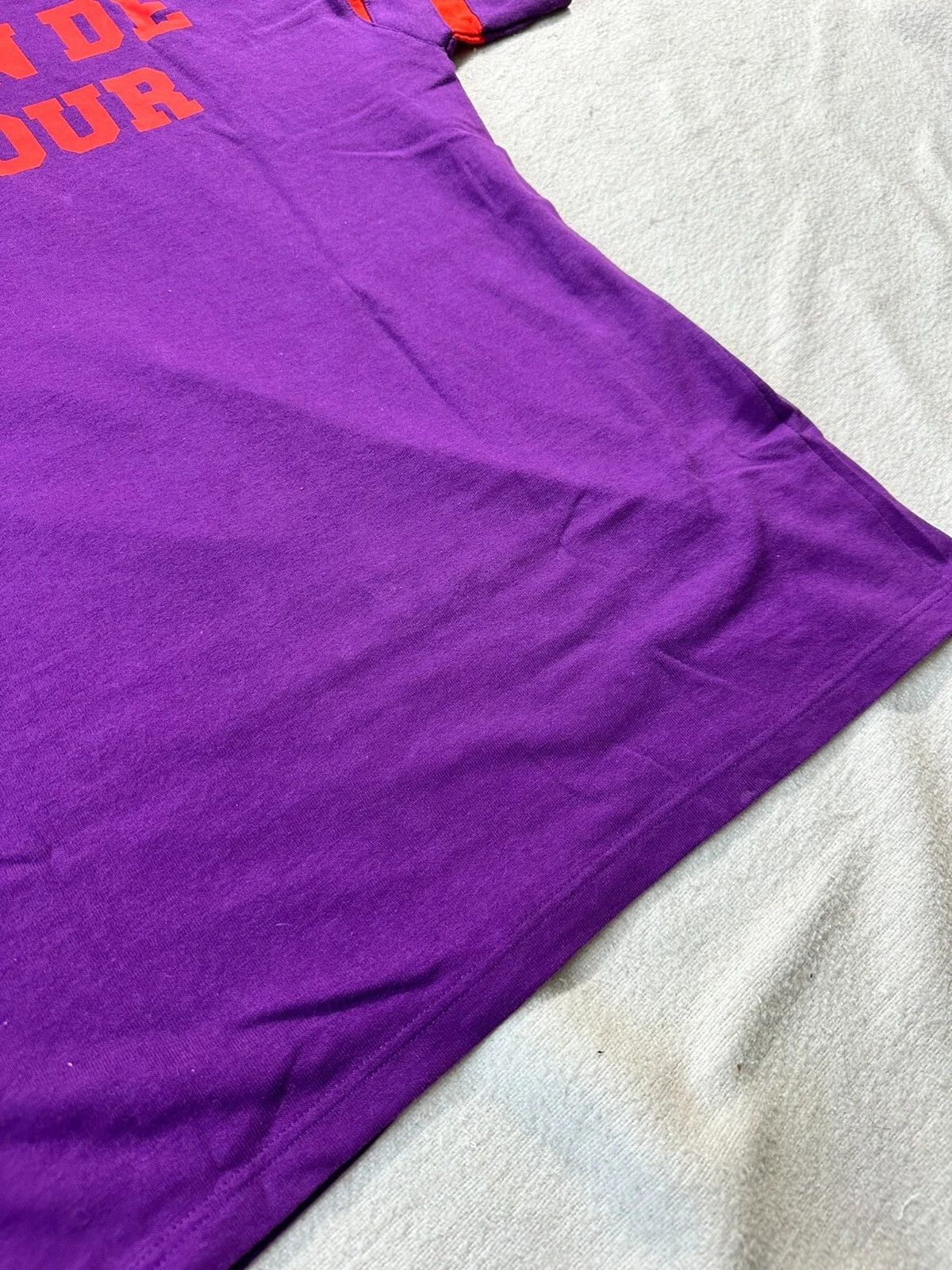 Gucci Gucci T-Shirt Football Logo 1921 Maison De L'Amour Purple Size US XXS / EU 40 - 7 Thumbnail