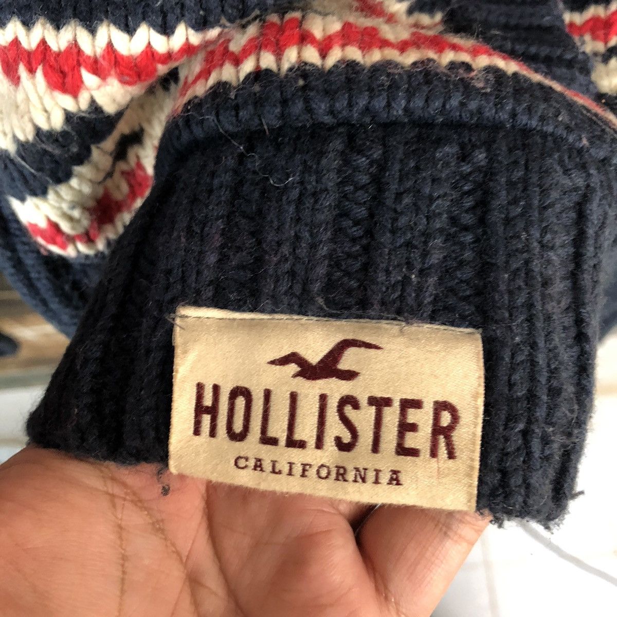 Hollister Hollister art Dark Blue Knitwear #A1709 Size US M / EU 48-50 / 2 - 9 Thumbnail