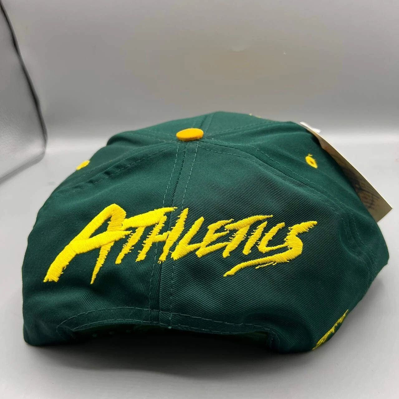 Signatures × Vintage Oakland Athletics Hat Men Signatures MLB Snap Back Cap New Size ONE SIZE - 6 Thumbnail