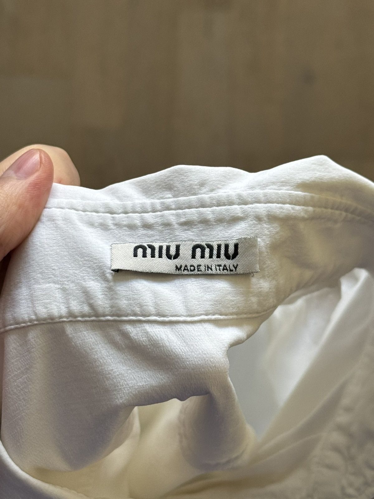 Miu Miu Vintage Miu Miu shirt Size M / US 6-8 / IT 42-44 - 7 Thumbnail