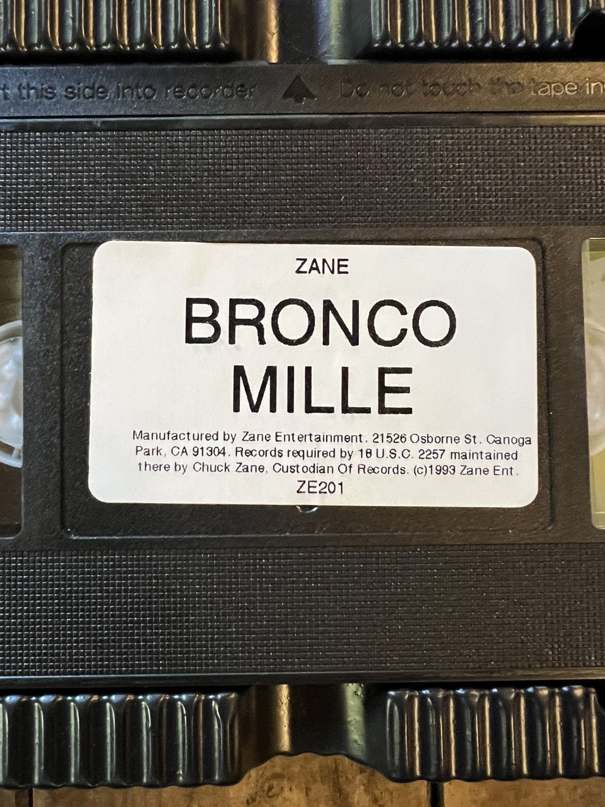 Vintage Bronco Millie - Adult Movie VHS - Zane Picture Size ONE SIZE - 5 Thumbnail