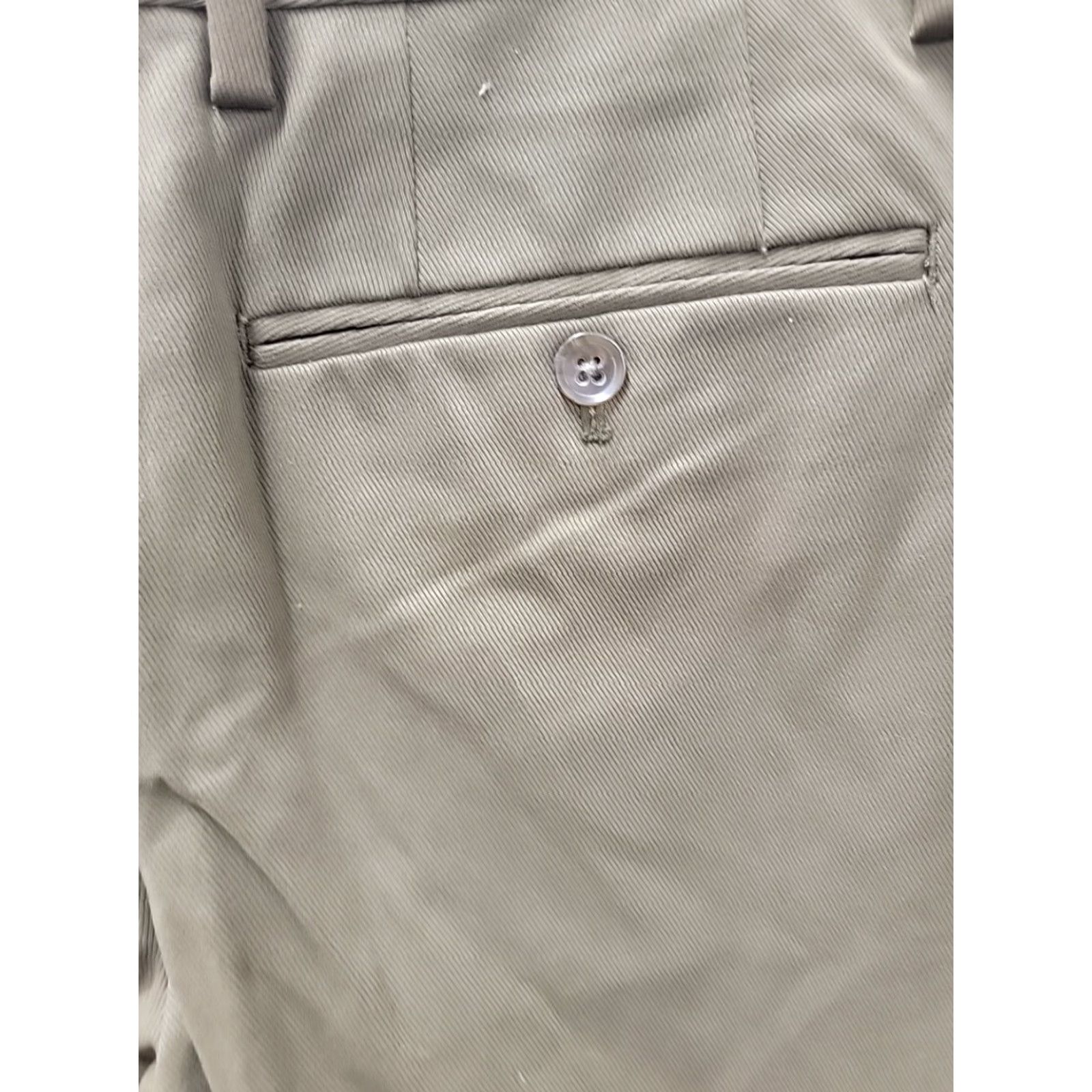 Banana Republic Banana Republic Pants Mens 32x30 Brown Career Regular Fit Trousers Pants Khakis Flat Front Belt Loops Cotton Blend Office Business Size US 32 / EU 48 - 4 Thumbnail