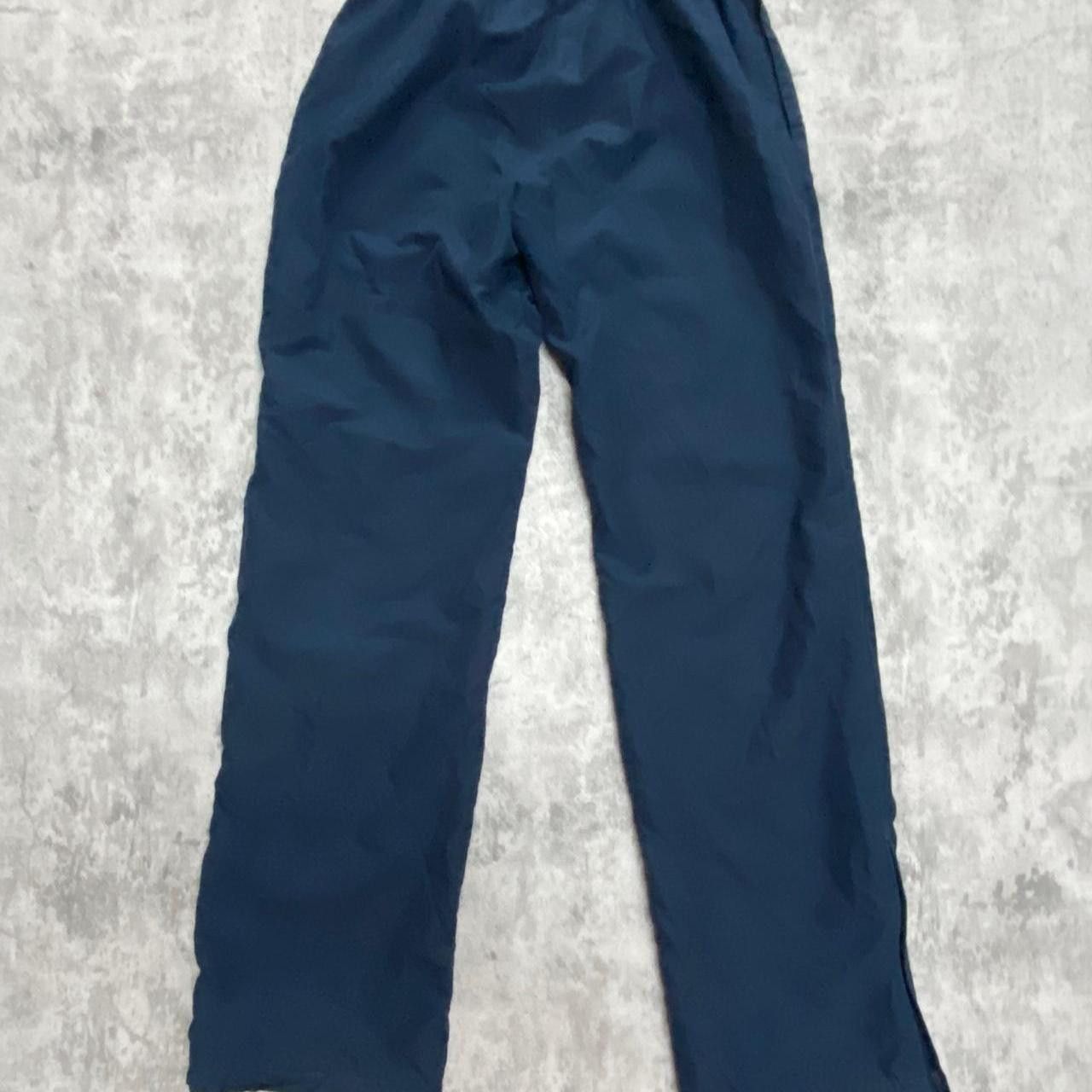 Reebok Navy Reebok sweatpants rap hip hop y2k 2000s Vintage Baggy Size US 28 / EU 44 - 2 Thumbnail