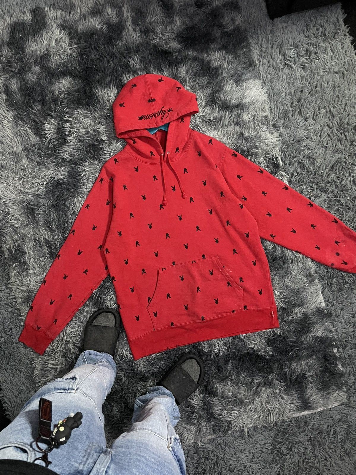 image of Playboy in Red, Men's (Size Medium)