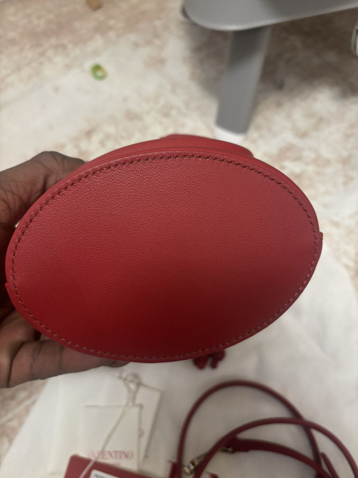 Valentino Valentino Bucket Bag Red Size ONE SIZE - 6 Thumbnail