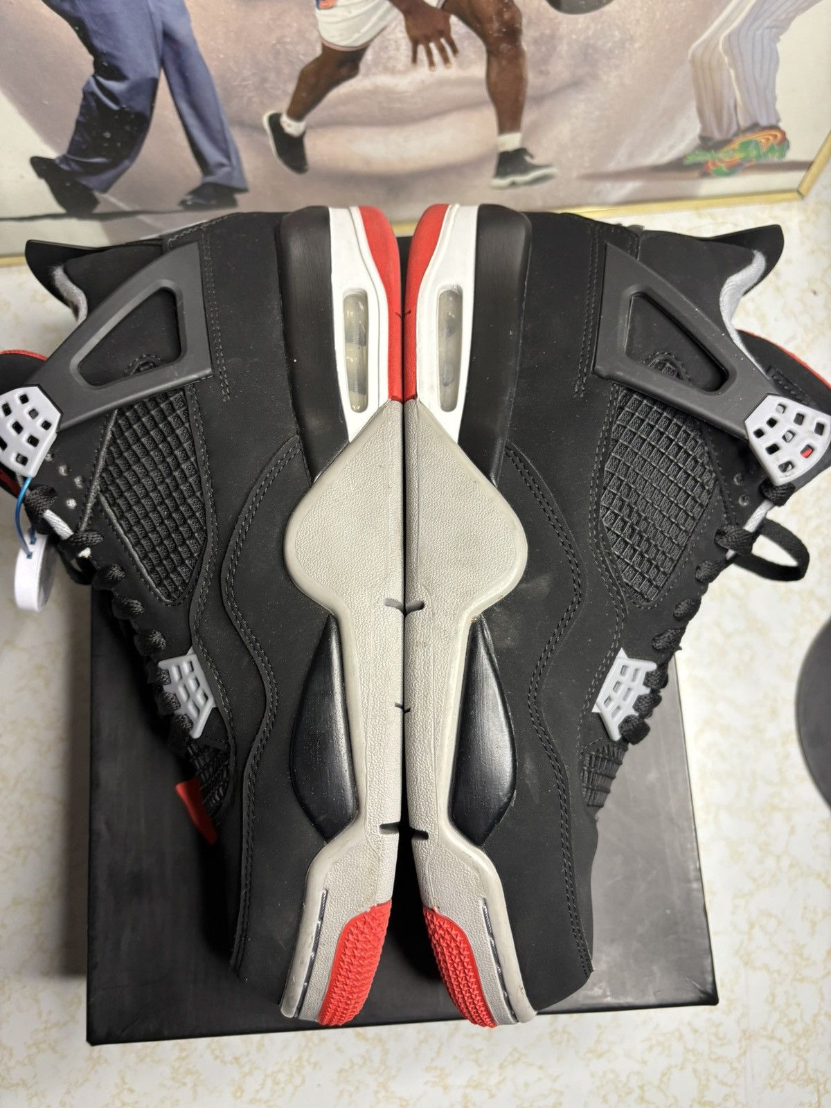 Jordan Brand Jordan Retro 4 ‘Bred’ Size US 10 / EU 43 - 4 Thumbnail