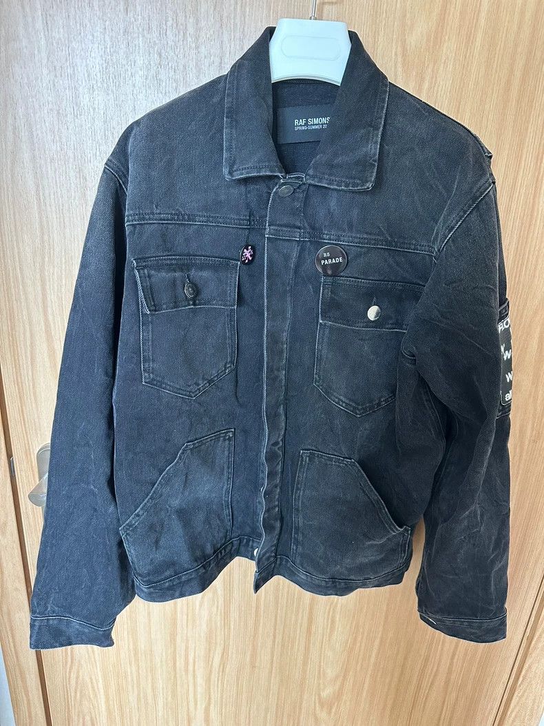 Raf Simons Raf simons 21 Spring and Summer Denim Jacket Size US S / EU 44-46 / 1 - 1 Thumbnail