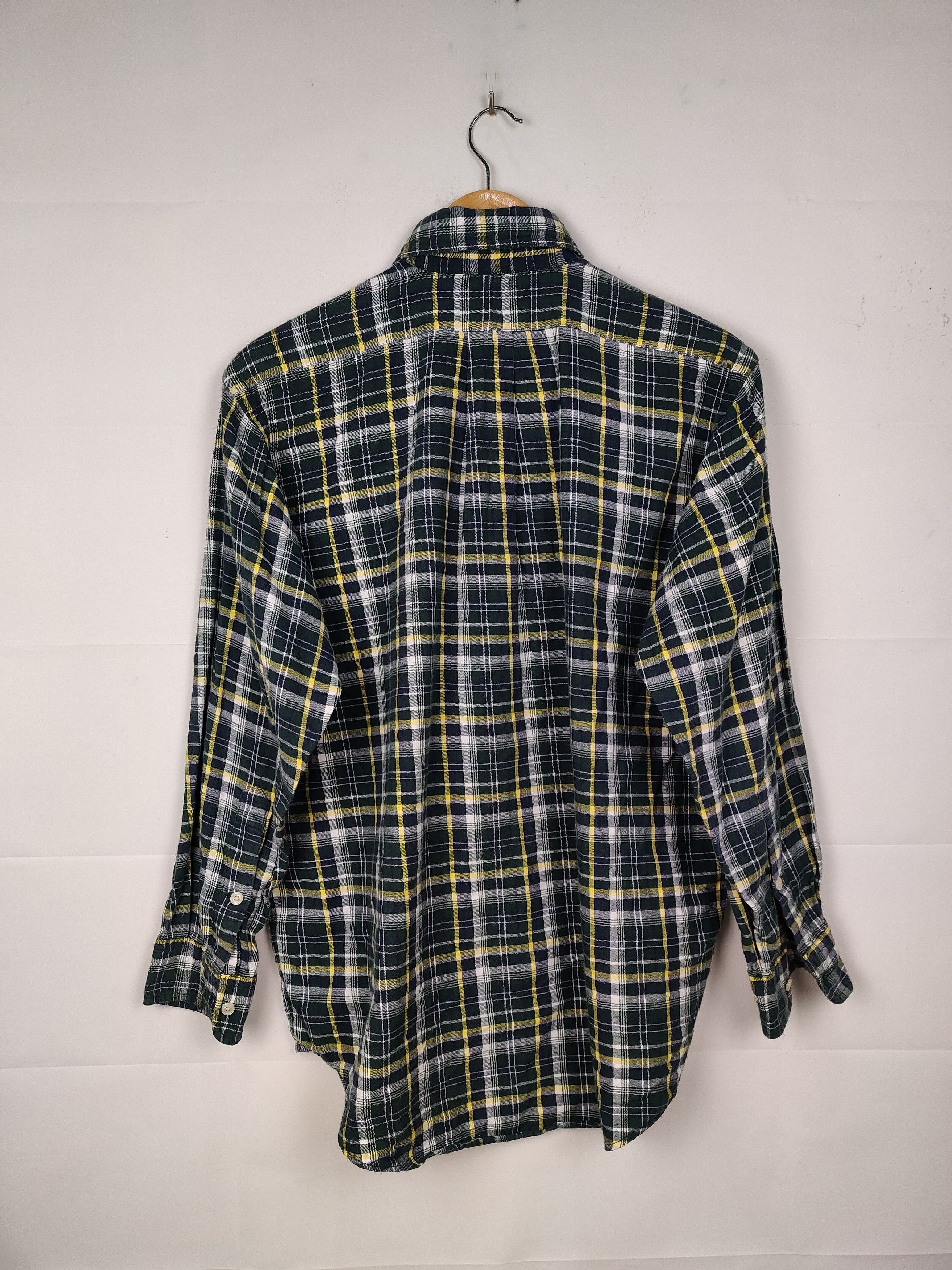 Polo Ralph Lauren × Vintage Vintage Polo Ralph Lauren Flannel Shirt Size US L / EU 52-54 / 3 - 7 Thumbnail