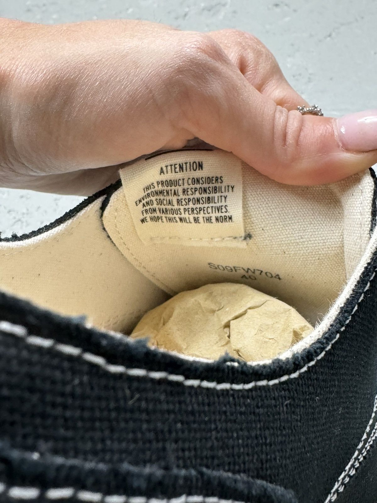 Maison MIHARA YASUHIRO MAISON MIHARA YASUHIRO Black Vintage Like Derbys Size US 7 / EU 40 - 9 Thumbnail
