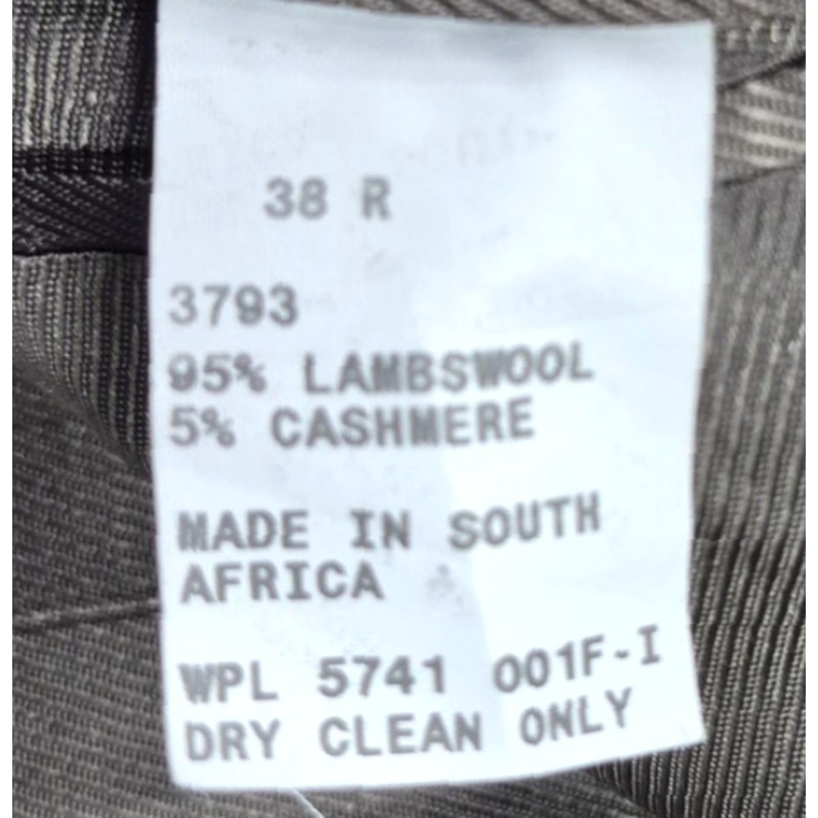 Oscar De La Renta Oscar de la Renta Blazer Mens 38R Wool Cashmere Check Tweed Sport Coat Size 38R - 6 Thumbnail