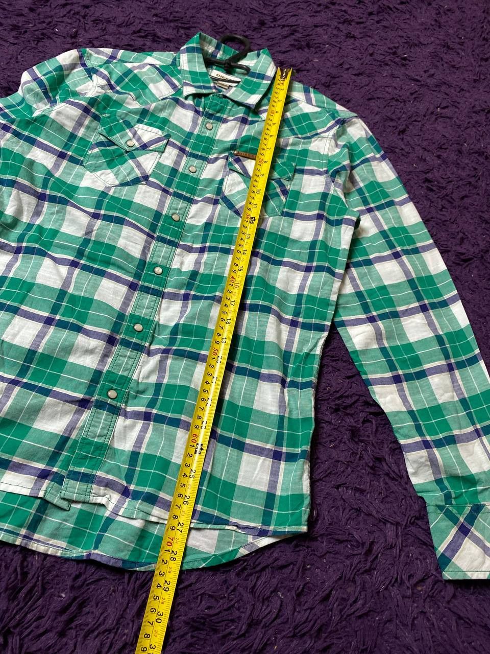 Diesel Print Shirt Diesel Vintage Y2K Streetwear Size US M / EU 48-50 / 2 - 8 Thumbnail