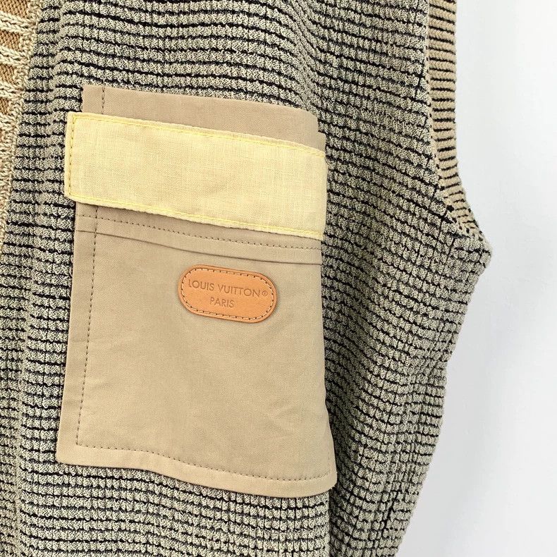 Louis Vuitton Louis Vuitton Color-block waistband knit waistcoat vest Size XS / US 0-2 / IT 36-38 - 4 Thumbnail