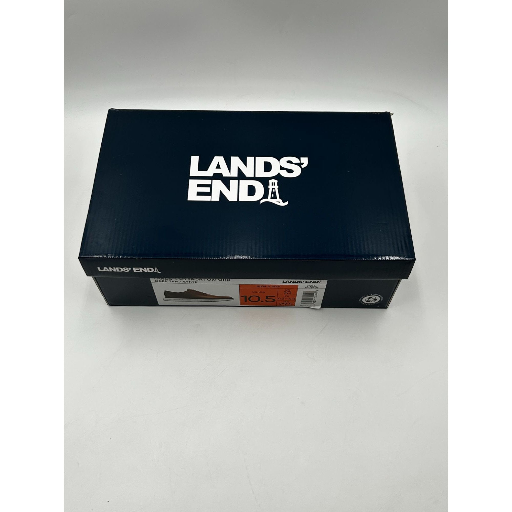 Other Lands’ End Sport Oxford Men’s 10.5 Dark Tan Lace Up Casual C Size US 10.5 / EU 43-44 - 8 Thumbnail