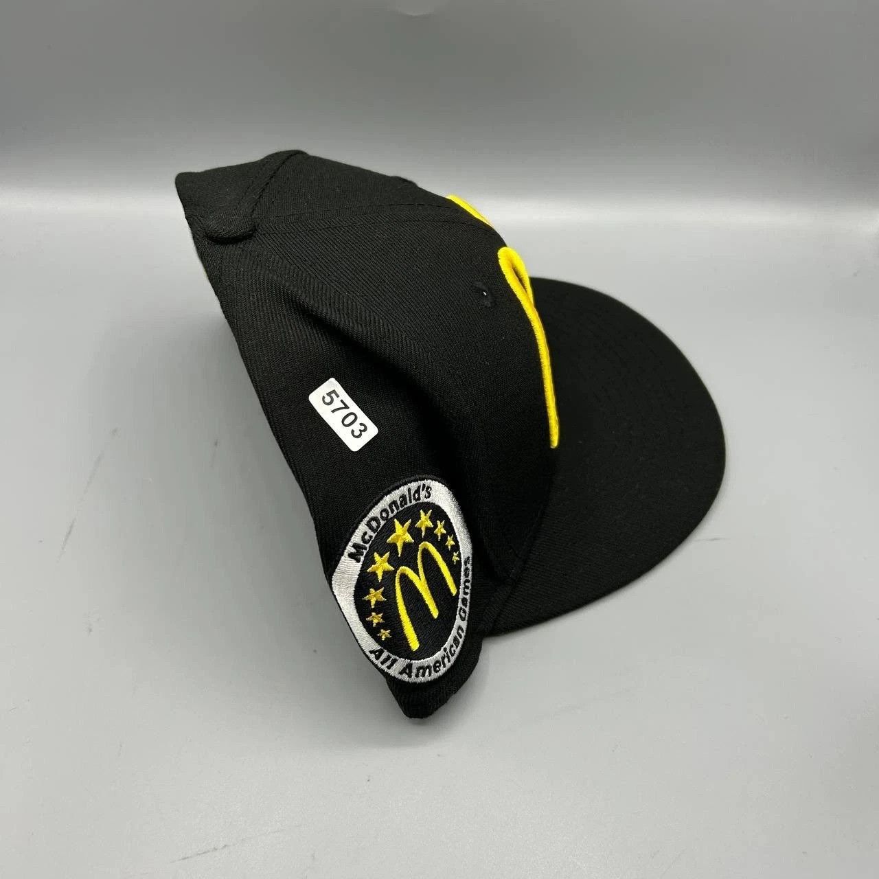 New Era Mcdonalds Hamburglar Hat Men Black Yellow Snapback Cap New Size ONE SIZE - 8 Thumbnail
