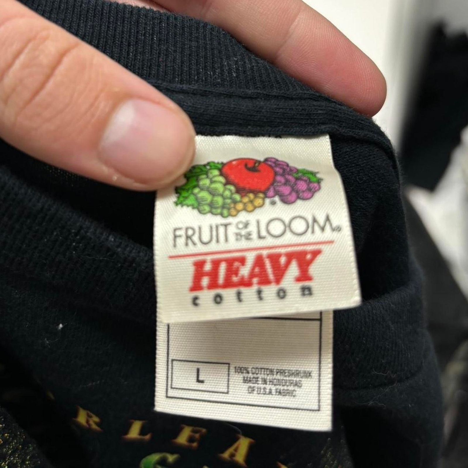 Fruit Of The Loom × Vintage Y2K Mardi Gras Graphic T-Shirt Size US L / EU 52-54 / 3 - 5 Thumbnail