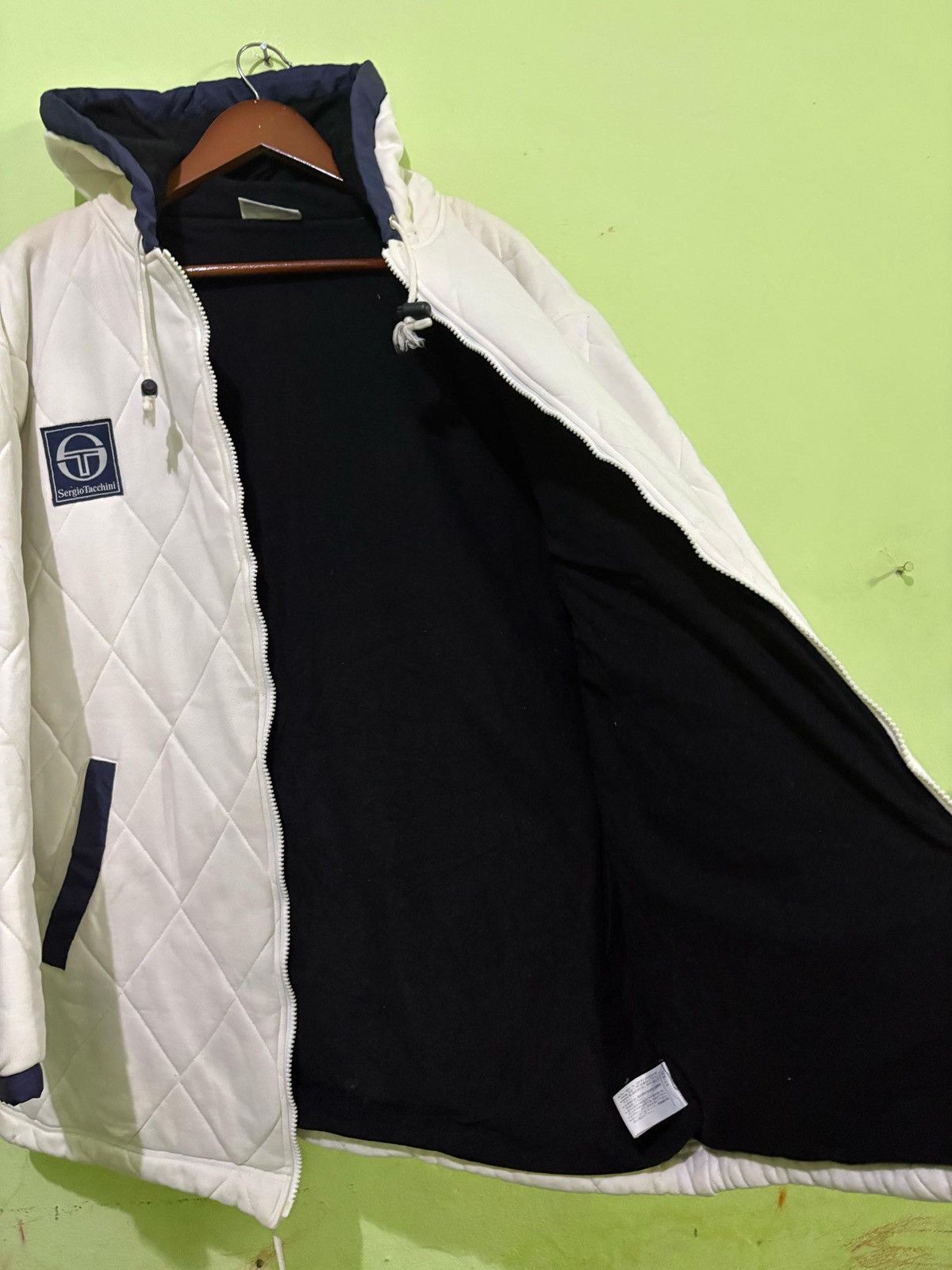 Sergio Tacchini Vintage Sergio Tacchini Quilted Jacket Embroidery Logo Size US M / EU 48-50 / 2 - 5 Thumbnail