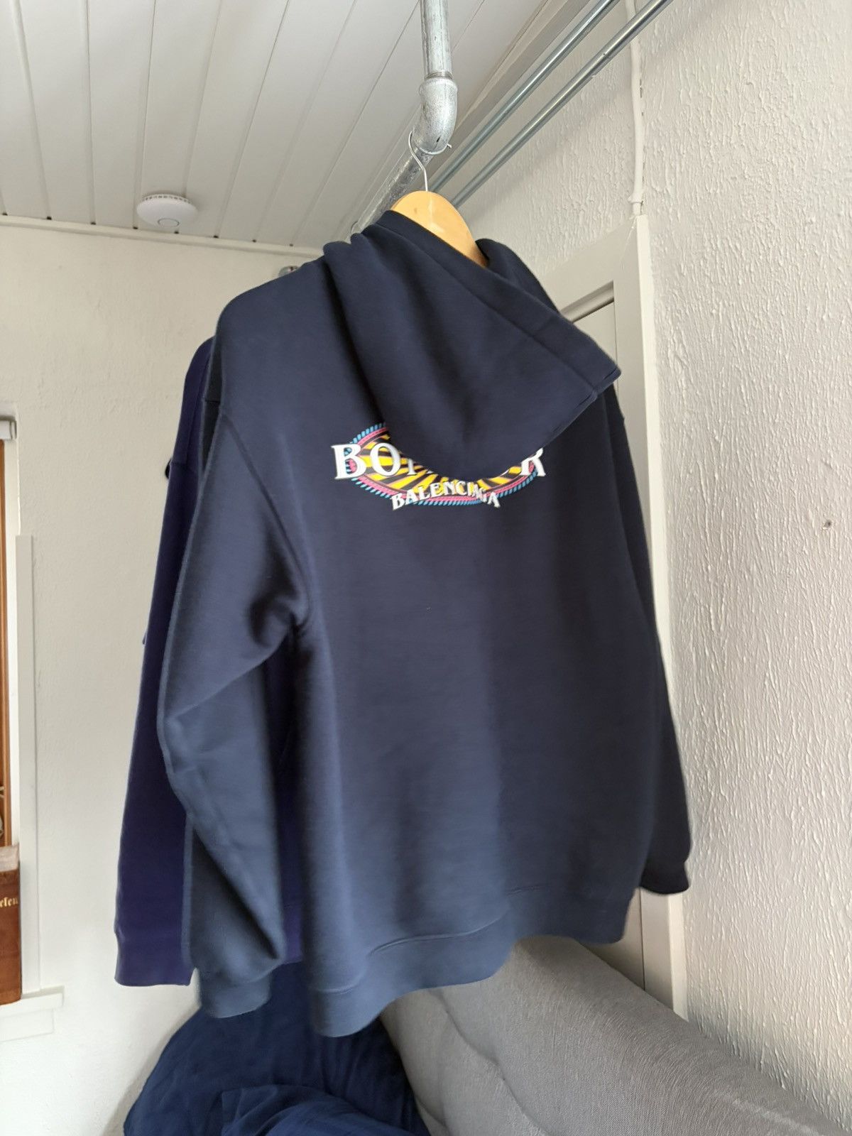 Balenciaga Balenciaga “Bonjour” Hoodie Size US XXS / EU 40 - 2 Thumbnail