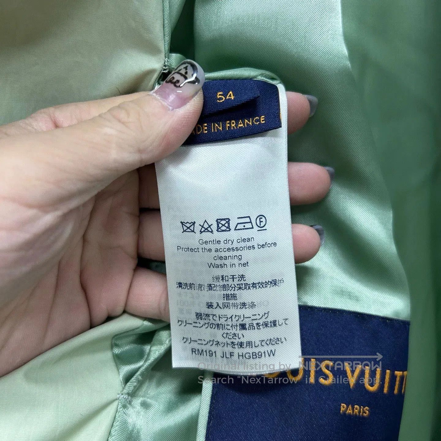 Louis Vuitton mint green puffer jacket by Louis Vuitton. Size US XXL / EU 58 / 5 - 4 Thumbnail