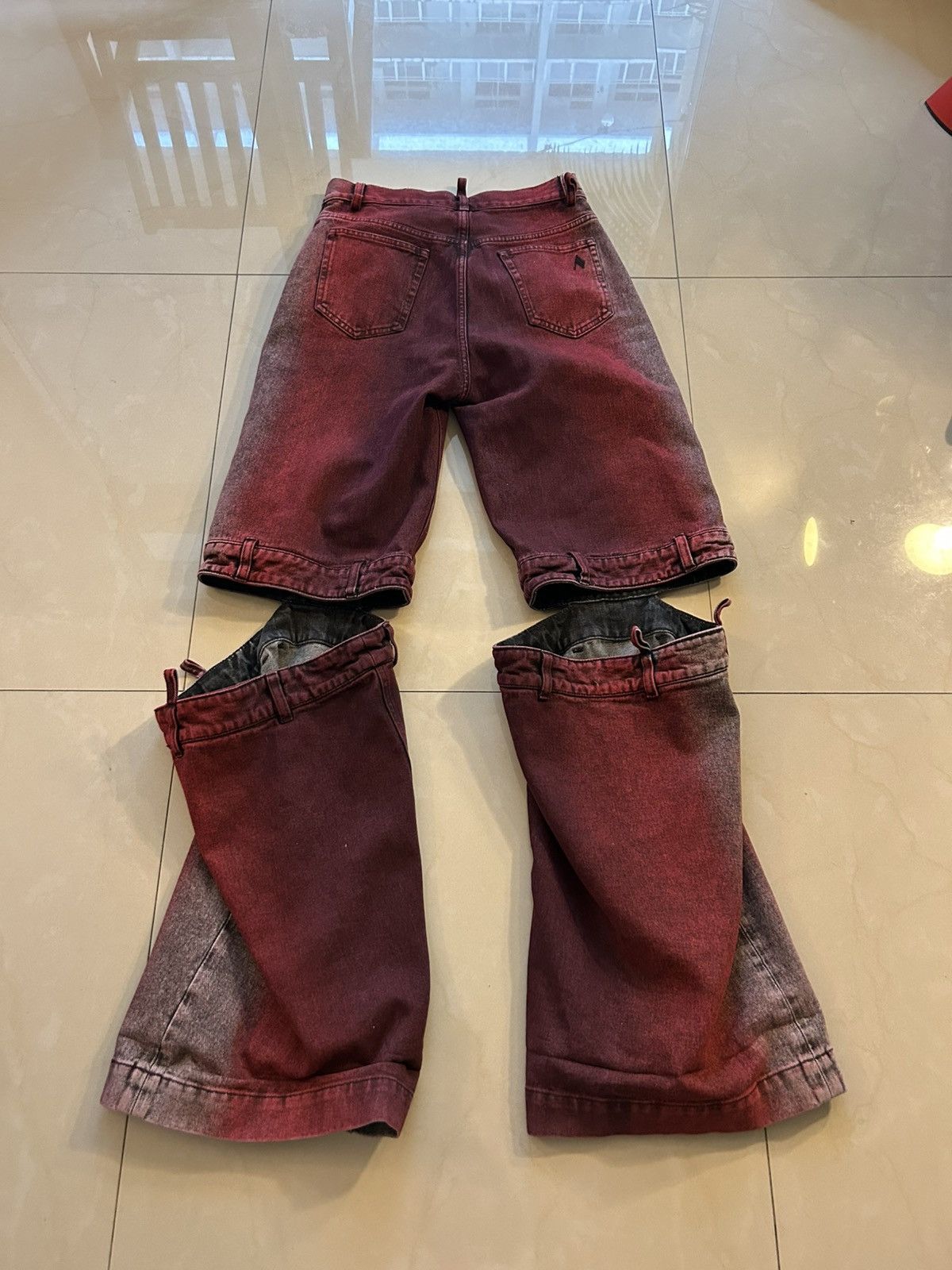 The Attico The Attico Ashton cut-out jeans Size 25" / US 0 / IT 36 - 4 Thumbnail