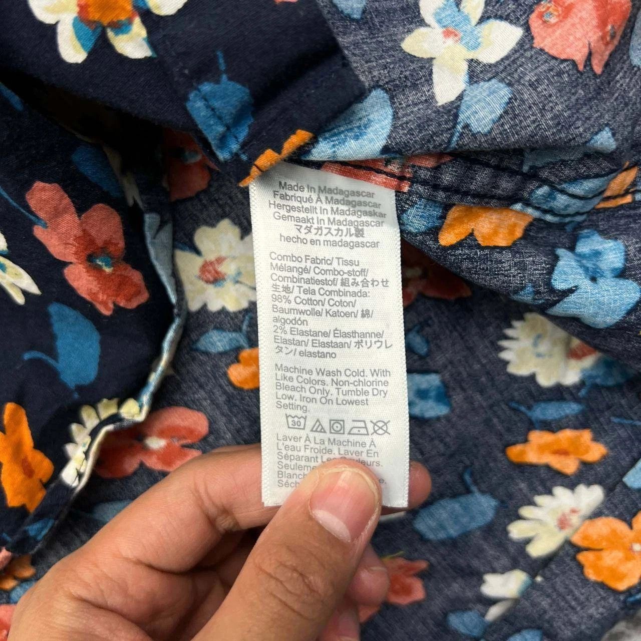 J.Crew J. Crew Button Down Shirt Men Floral Flex Washed XL Size US XL / EU 56 / 4 - 7 Thumbnail