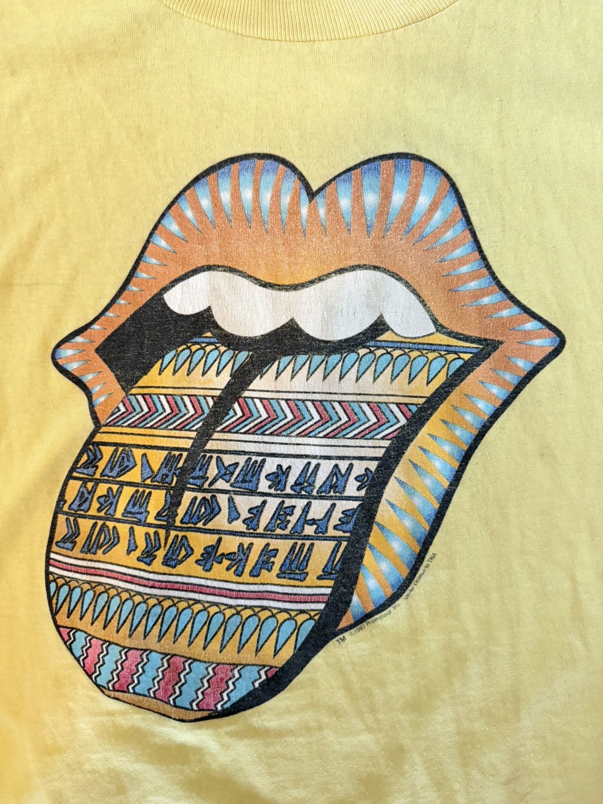 Vintage 1997 Rolling Stones Tour tee Size US L / EU 52-54 / 3 - 2 Thumbnail