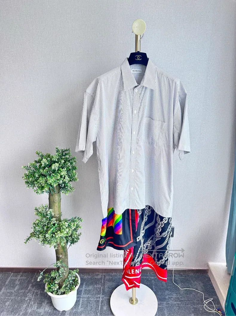 Balenciaga Balenciaga size 34 Shirt Dress Size S / US 4 / IT 40 - 1 Thumbnail