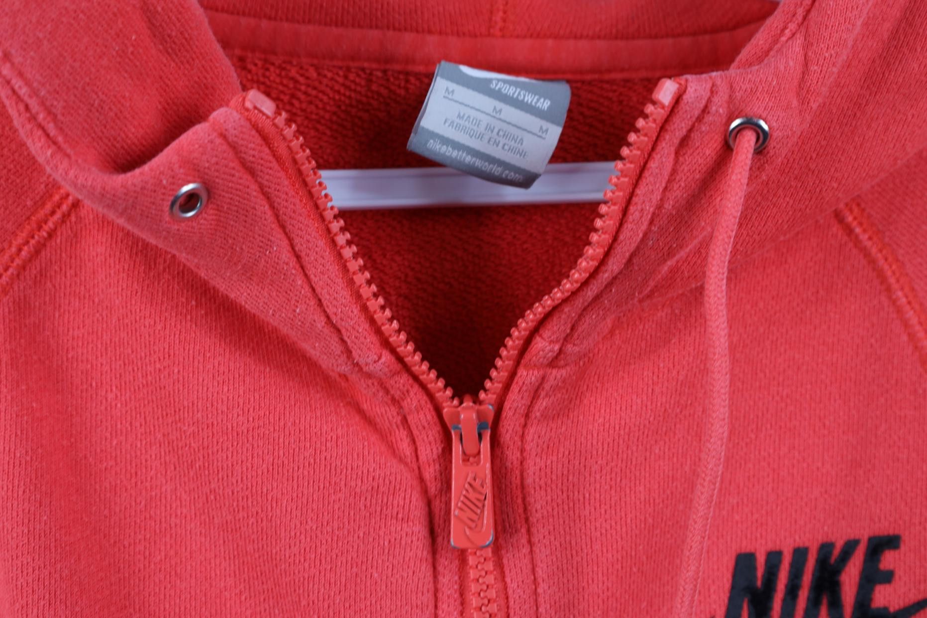 Nike Vintage Y2K Nike Spell Out Full Zip Hoodie Sweatshirt Size M / US 6-8 / IT 42-44 - 6 Thumbnail