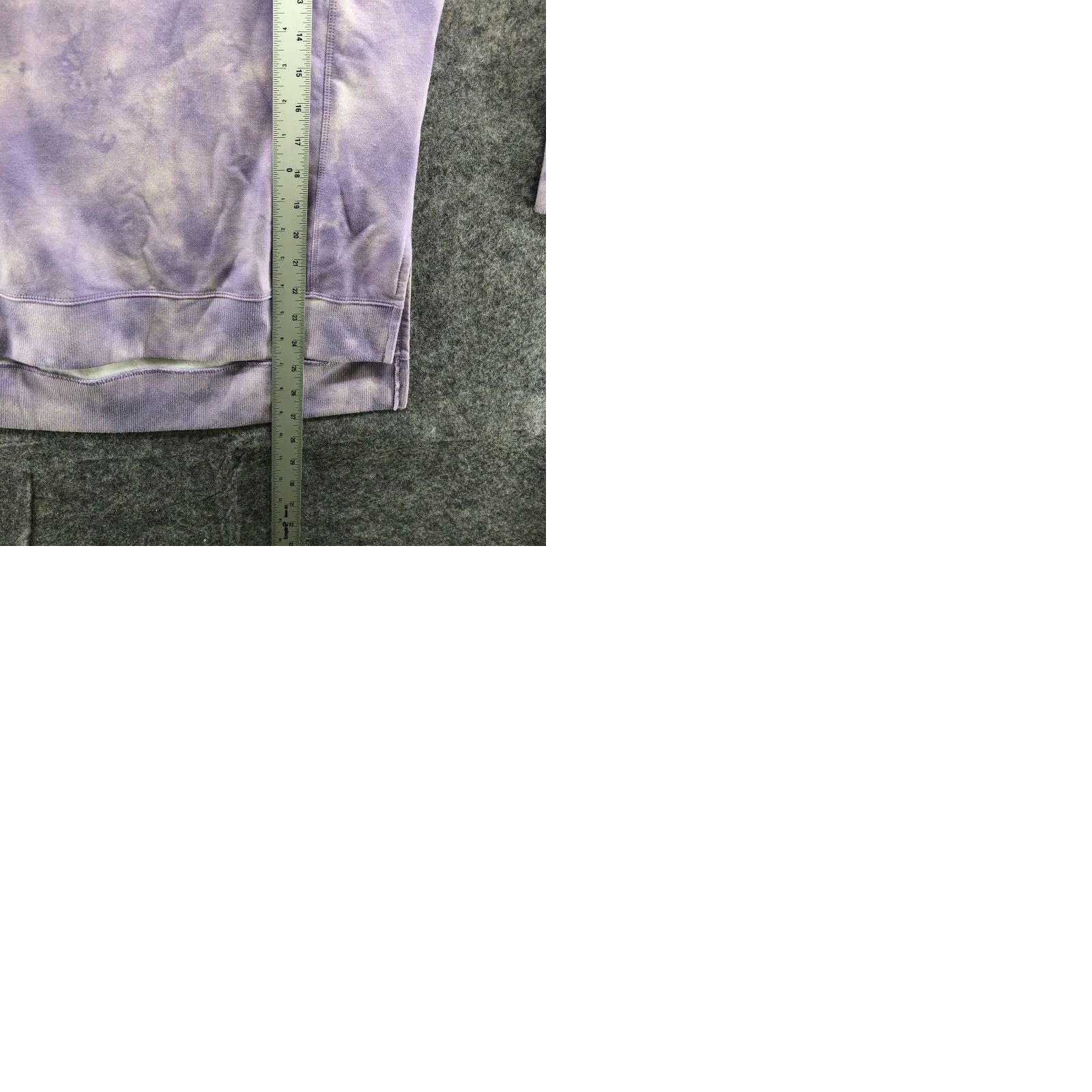 Vintage Earth Yoga Sweatshirt Women's S Purple Tie Dye Crewneck Pullover Lightweight Fleece Activewear Size S / US 4 / IT 40 - 9 Thumbnail