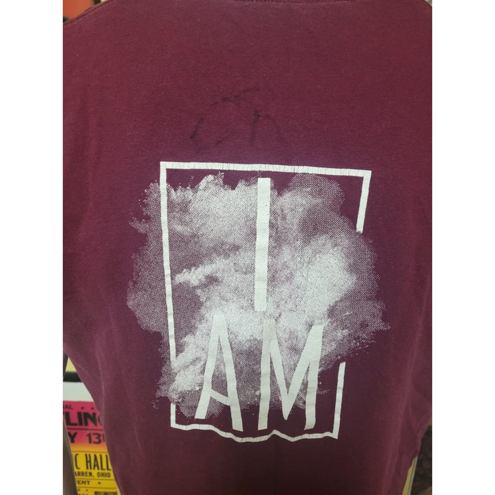 Vintage Connor Roy I Am Signed Tour Concert T Shirt Large CCM Christian Singer Detroit Shirt Men L Red 00s Band Music Graphic Tee Gildan Heavy Cotton Size US L / EU 52-54 / 3 - 4 Thumbnail