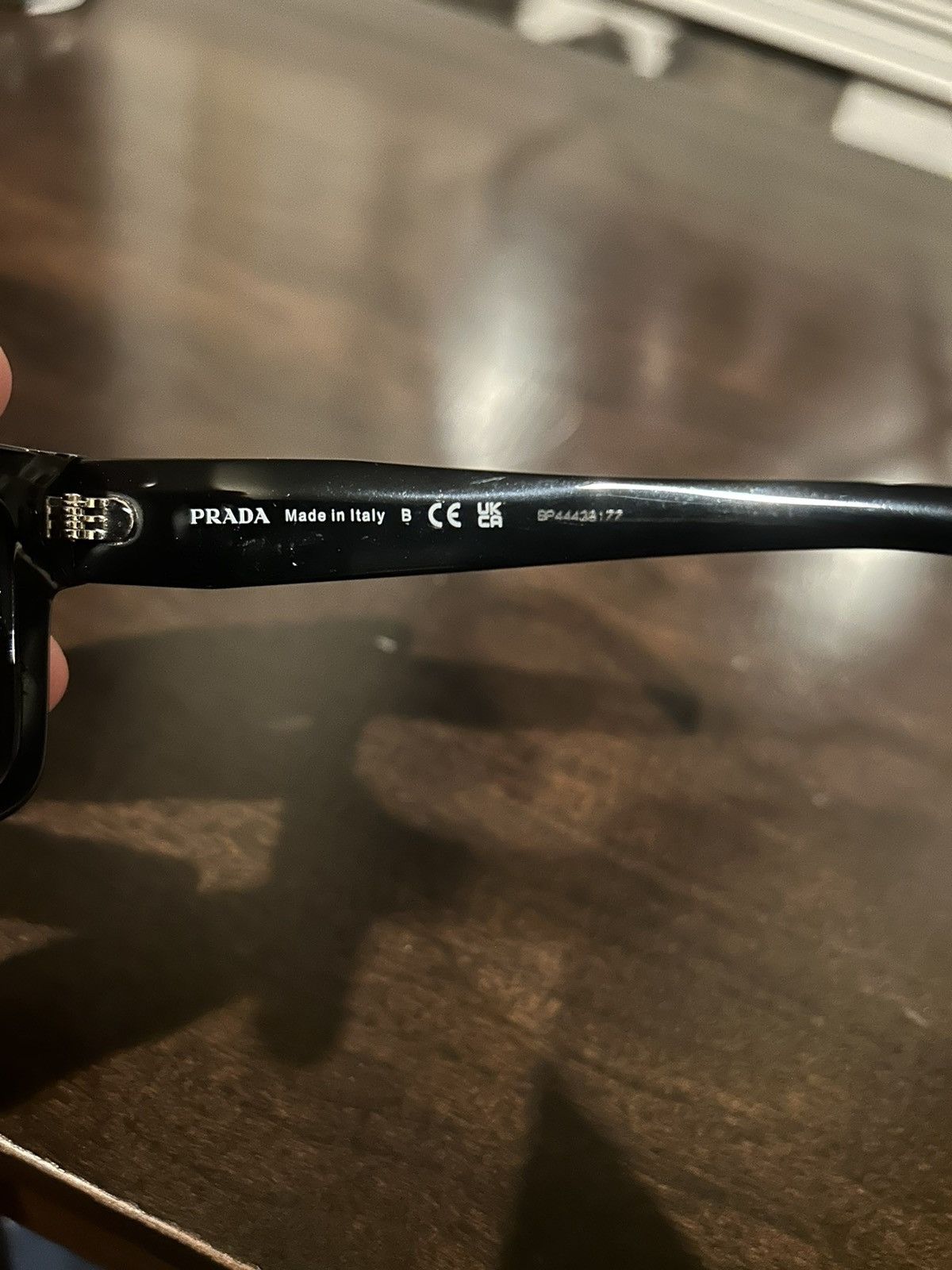 Prada Prada Symbole Sunglasses Black Size ONE SIZE - 4 Thumbnail