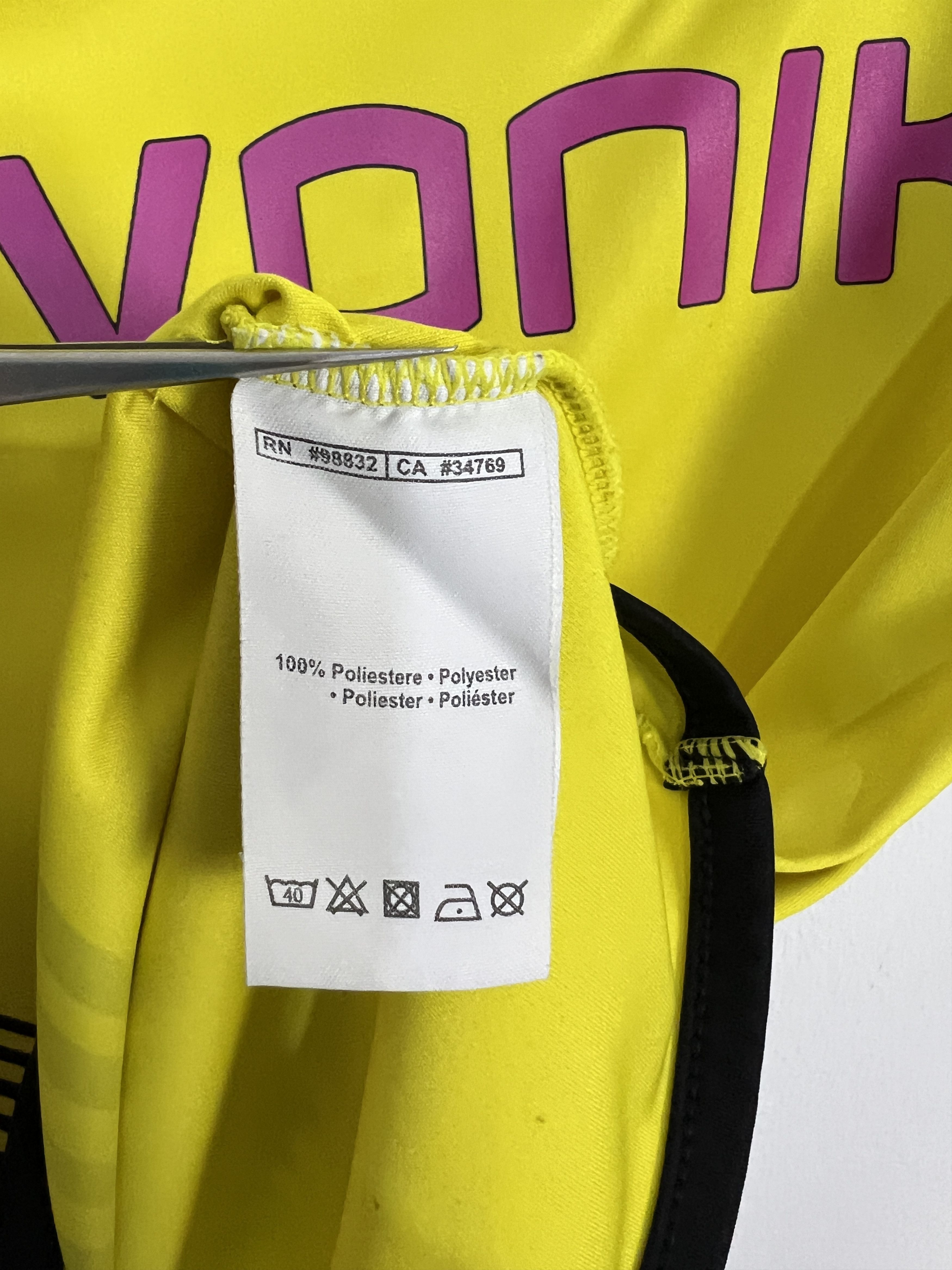 Kappa Borussia Dortmund football shirt 2011 Soccer Kappa Jersey Size US XS / EU 42 / 0 - 8 Thumbnail