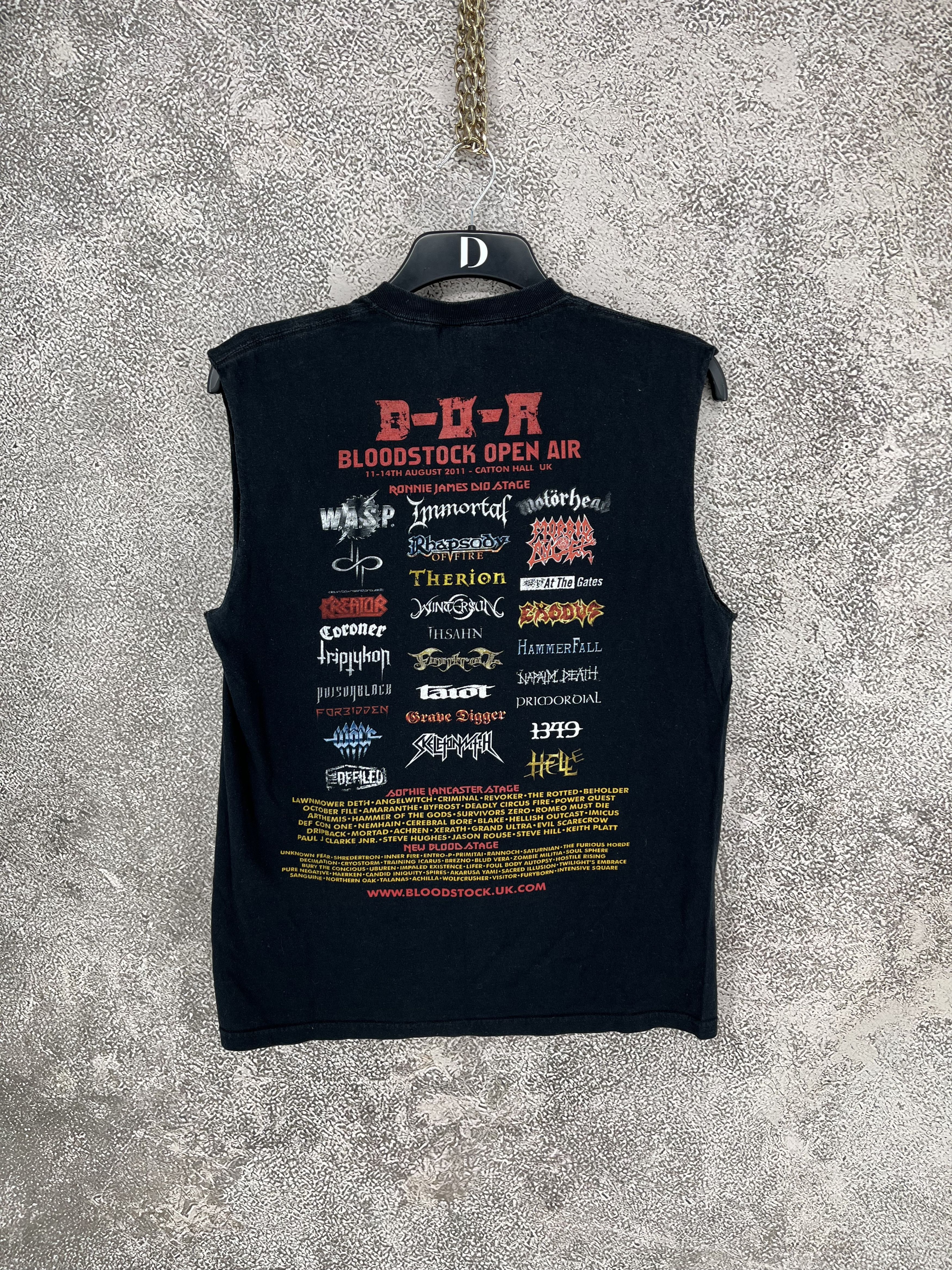 Band Tees DOA Dead On Arrival 2011 Bloodstock Metal Music Top T Shirt Size US M / EU 48-50 / 2 - 8 Thumbnail